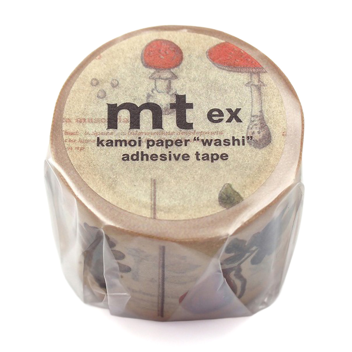 カモ井／マスキングテープ　ｍｔ　ｅｘ　図鑑・植物　ＭＴＥＸ１Ｐ３４Ｒ