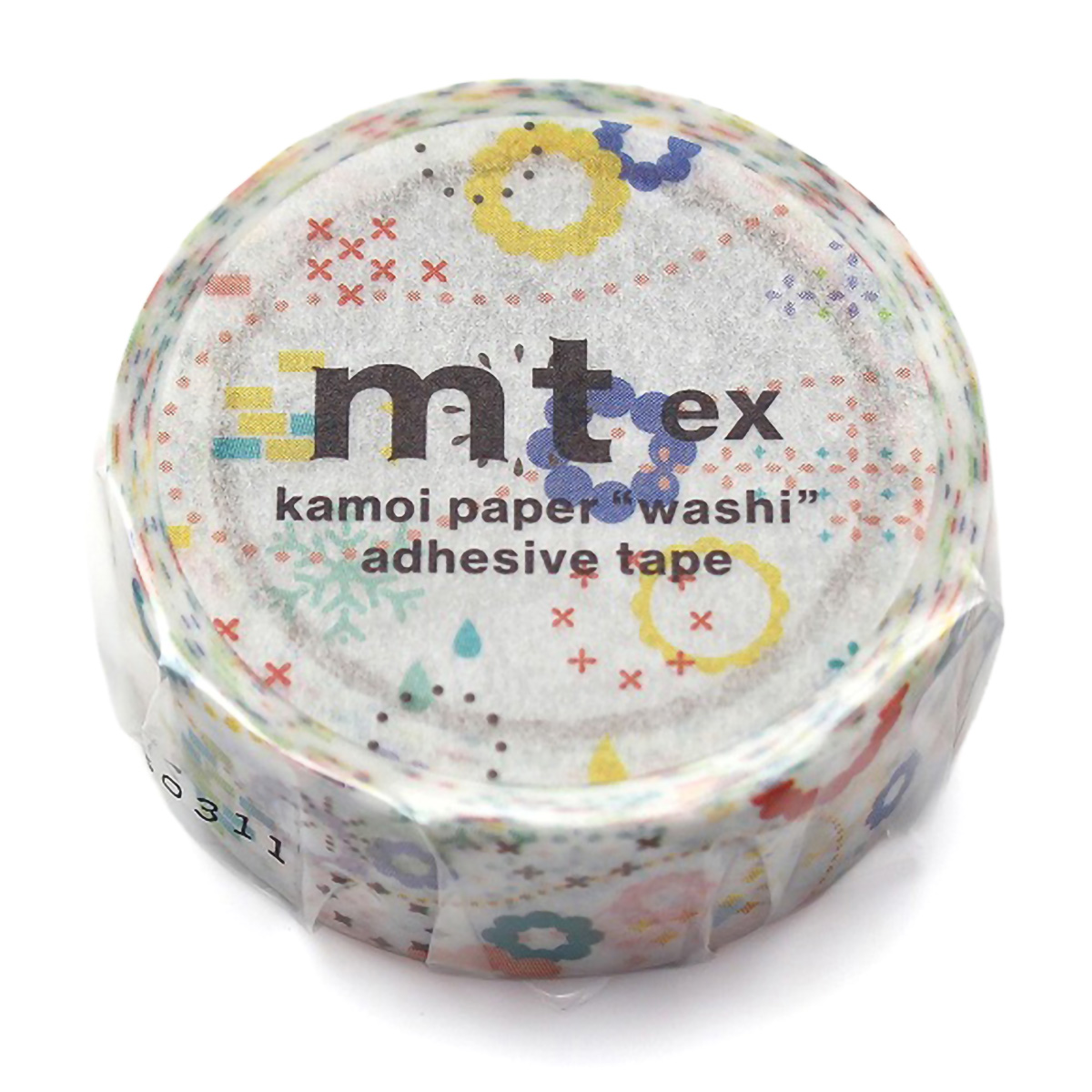 カモ井／マスキングテープ　ｍｔ　ｅｘ　カラフルＰＯＰ　　ＭＴＥＸ１Ｐ７４Ｒ