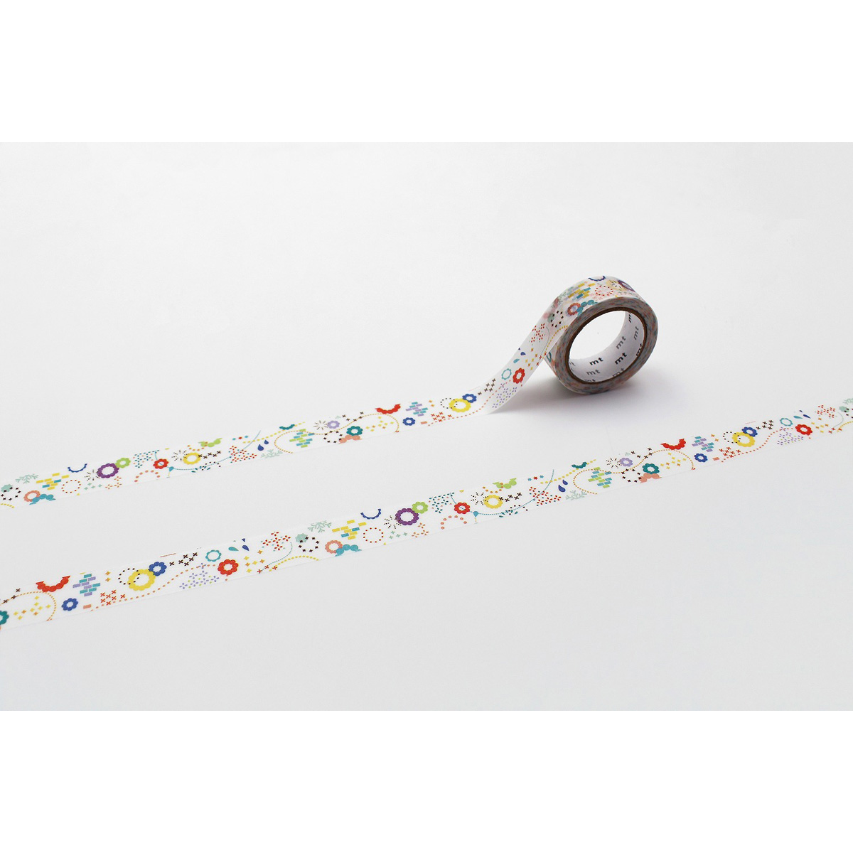 カモ井／マスキングテープ　ｍｔ　ｅｘ　カラフルＰＯＰ　　ＭＴＥＸ１Ｐ７４Ｒ
