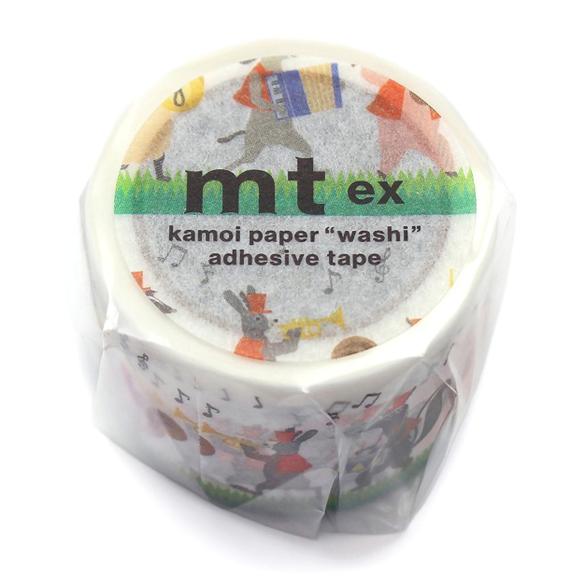 カモ井／マスキングテープ　ｍｔ　ｅｘ　鼓笛隊　ＭＴＥＸ１Ｐ８９Ｒ