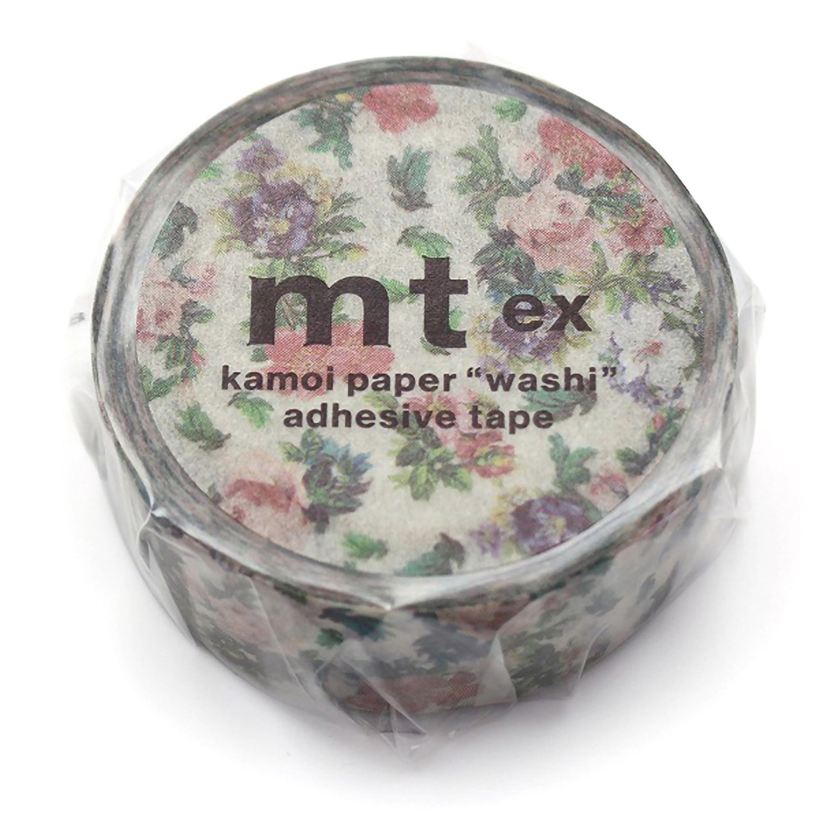カモ井／マスキングテープ　ｍｔ　ｅｘ　小花・ボタニカルアート　ＭＴＥＸ１Ｐ１０３Ｒ