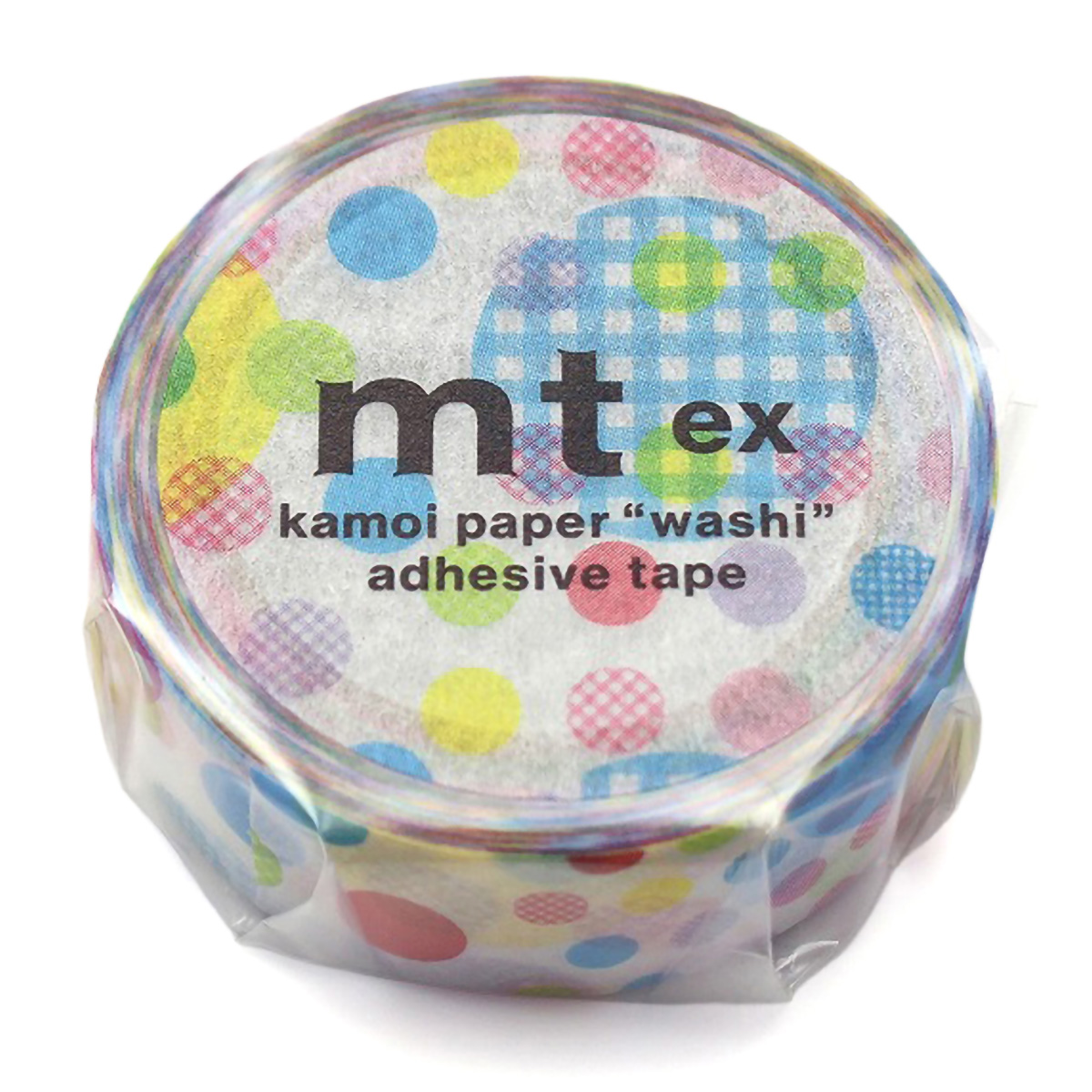 カモ井／マスキングテープ　ｍｔ　ｅｘ　ランダムドット　ＭＴＥＸ１Ｐ１０８Ｒ
