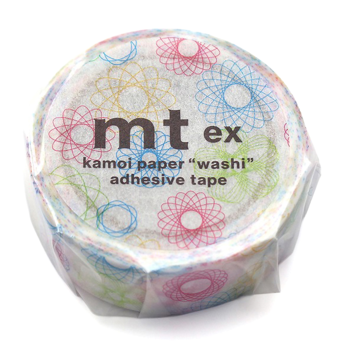 カモ井／マスキングテープ　ｍｔ　ｅｘ　スピログラフ　ＭＴＥＸ１Ｐ１１０Ｒ