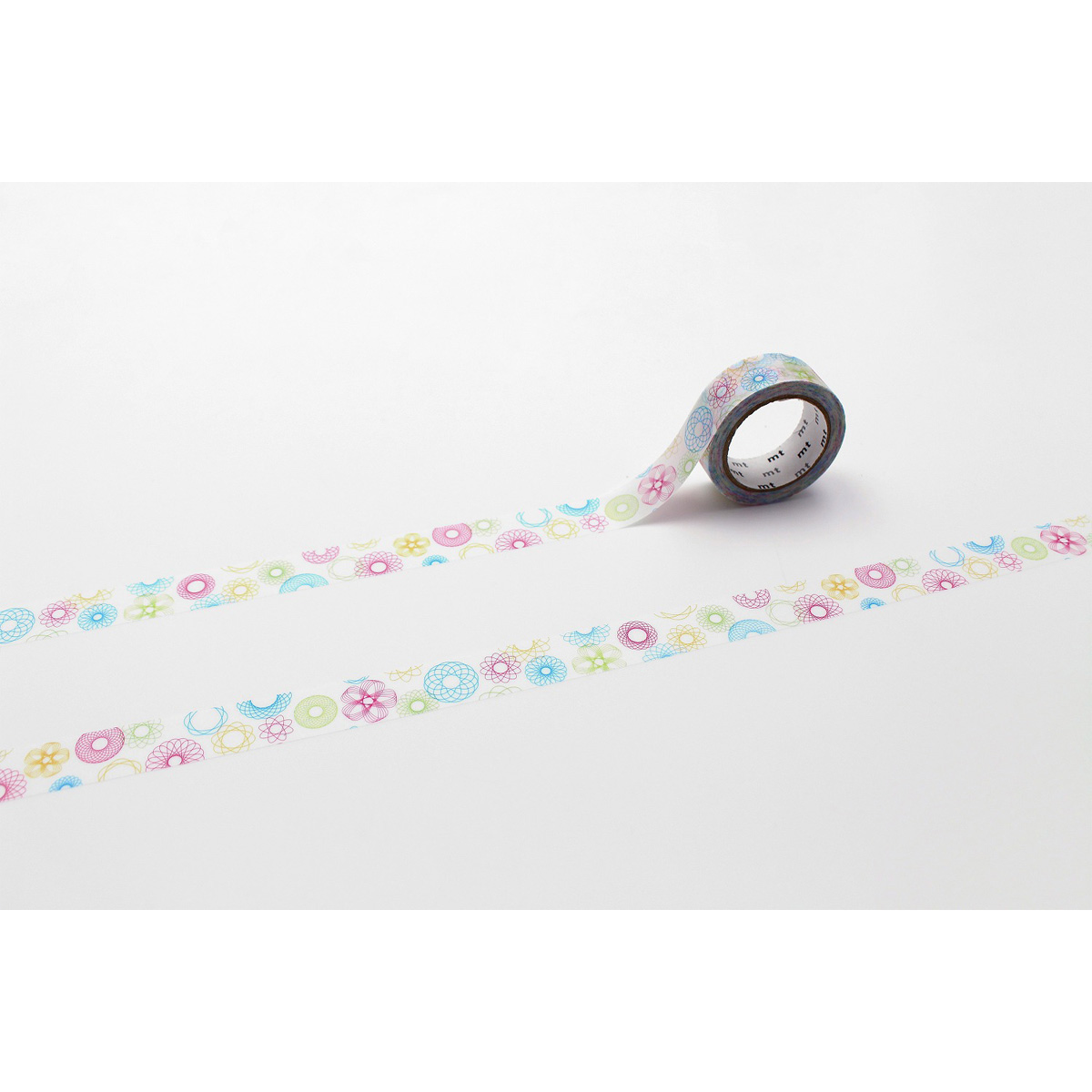 カモ井／マスキングテープ　ｍｔ　ｅｘ　スピログラフ　ＭＴＥＸ１Ｐ１１０Ｒ