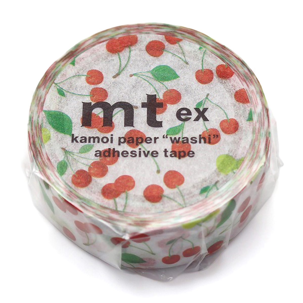 カモ井／マスキングテープ　ｍｔ　ｅｘ　さくらんぼ　ＭＴＥＸ１Ｐ１１３Ｒ