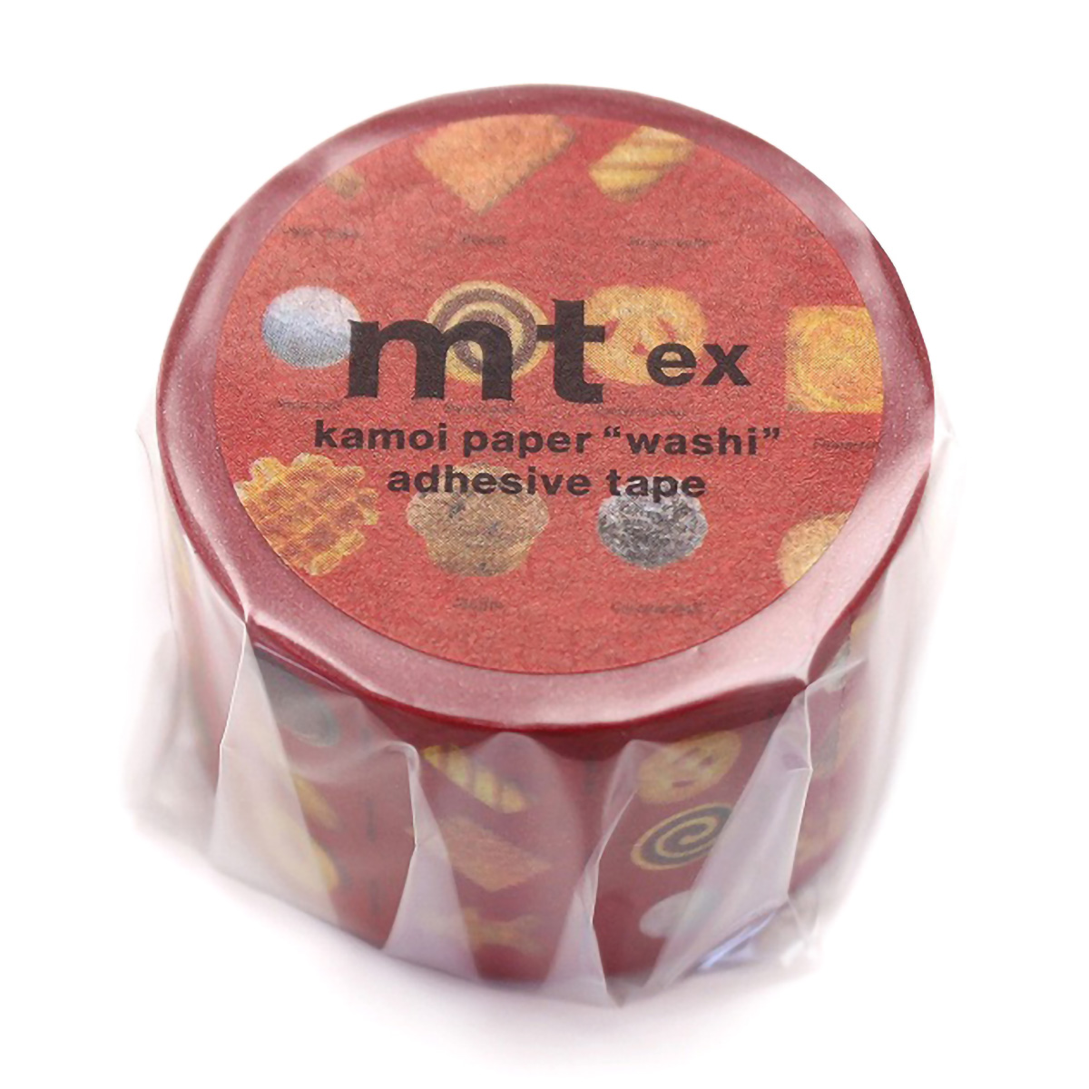 カモ井／マスキングテープ　ｍｔ　ｅｘ　焼き菓子　ＭＴＥＸ１Ｐ１１７Ｒ