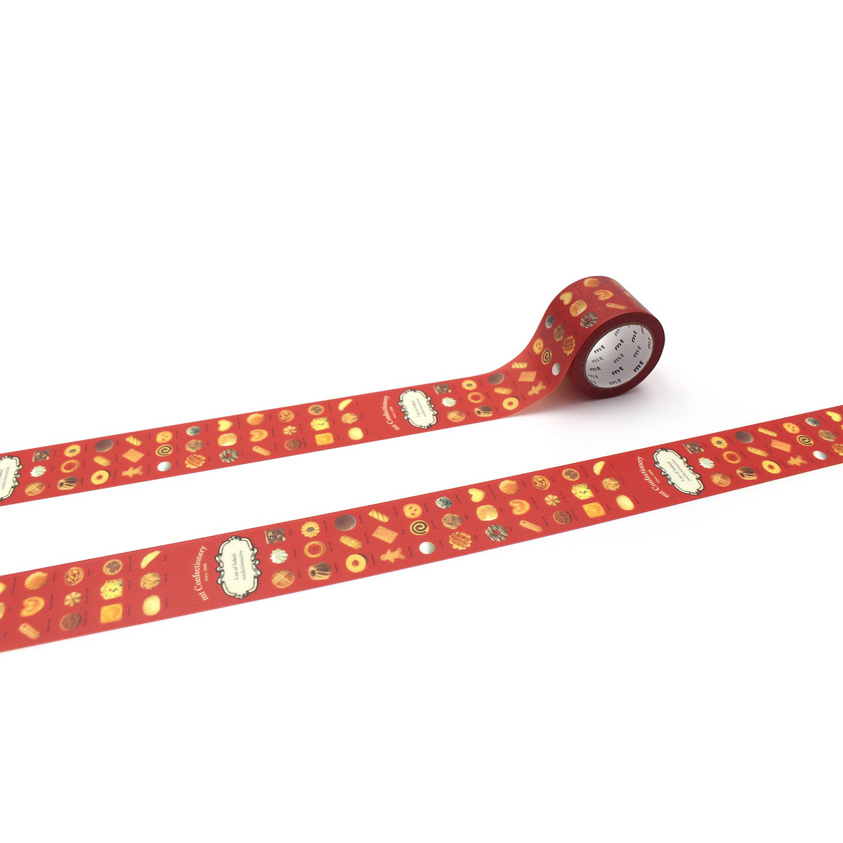 カモ井／マスキングテープ　ｍｔ　ｅｘ　焼き菓子　ＭＴＥＸ１Ｐ１１７Ｒ