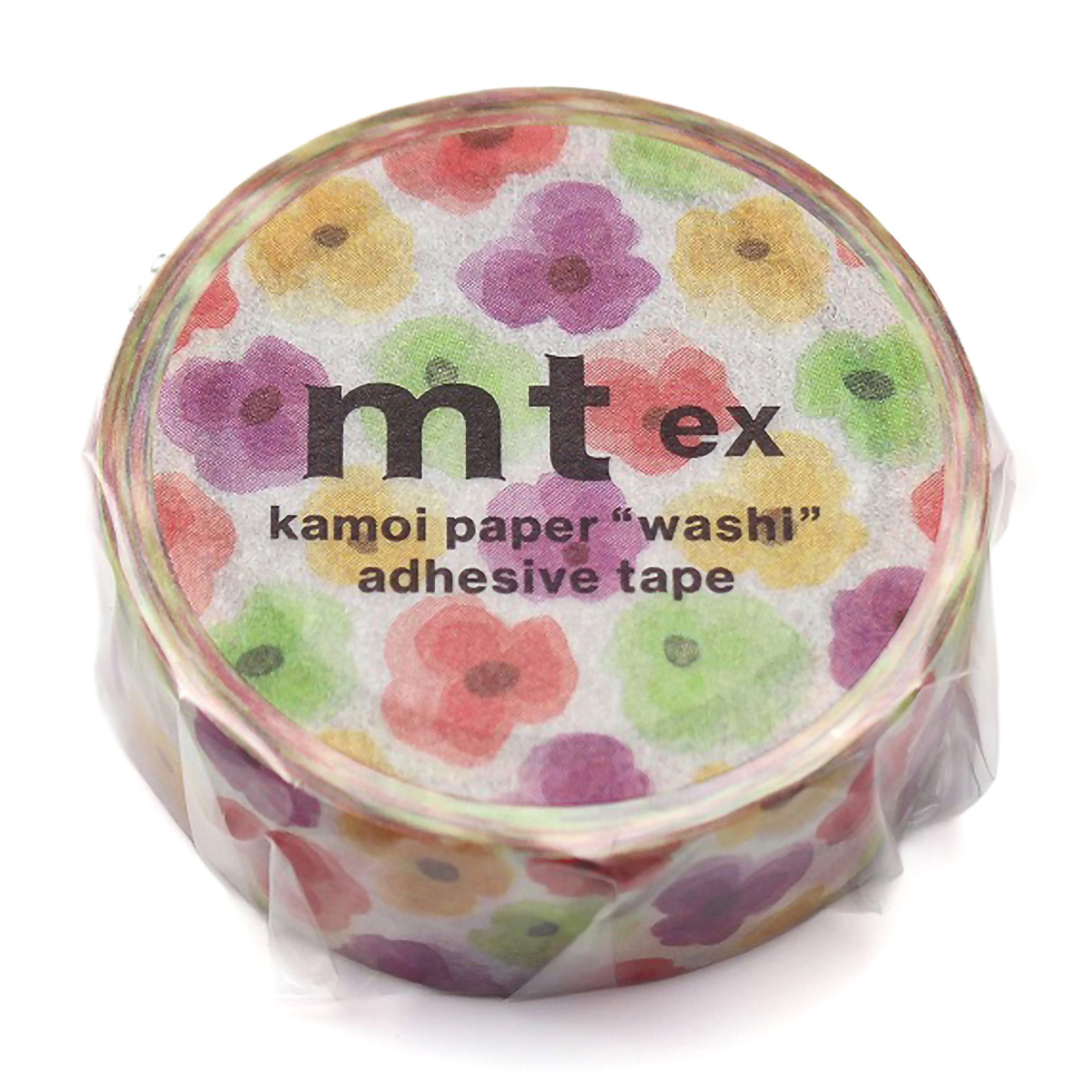 カモ井／マスキングテープ　ｍｔ　ｅｘ　パンジー　ＭＴＥＸ１Ｐ１４９Ｒ