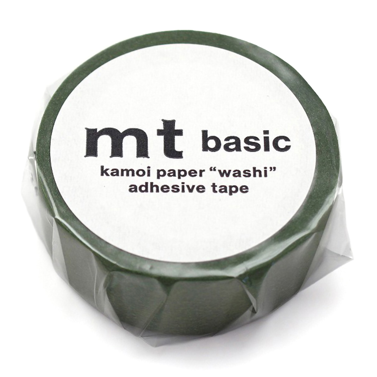 カモ井／マスキングテープ　ｍｔ　１Ｐ　マットオリーブグリーン　ＭＴ０１Ｐ５２７