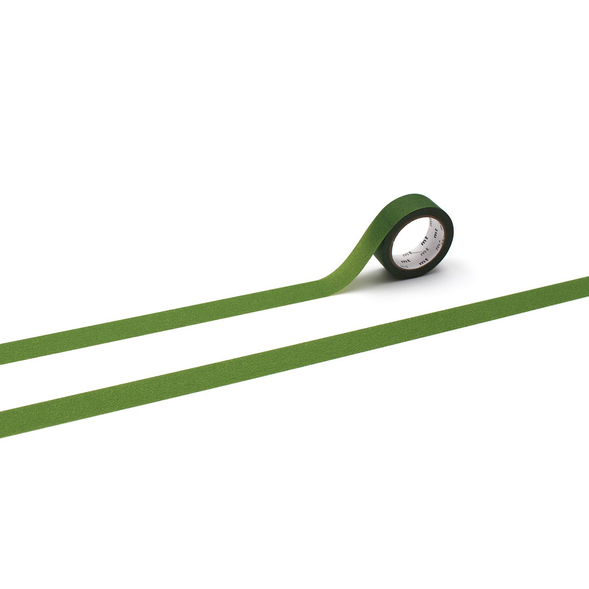 カモ井／マスキングテープ　ｍｔ　１Ｐ　マットオリーブグリーン　ＭＴ０１Ｐ５２７