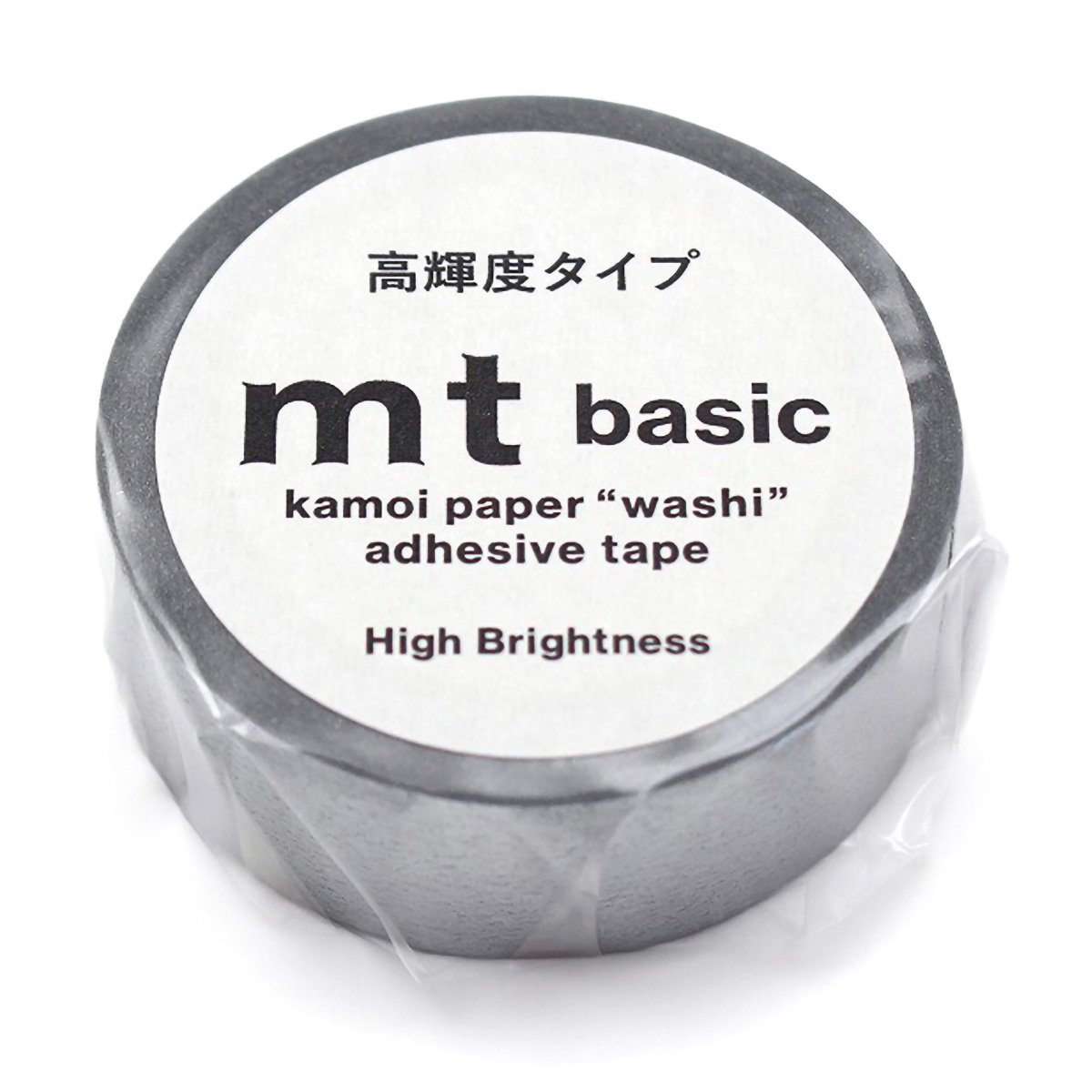 カモ井／マスキングテープ　ｍｔ　１Ｐ　高輝度シルバー　ＭＴ０１Ｐ５３３
