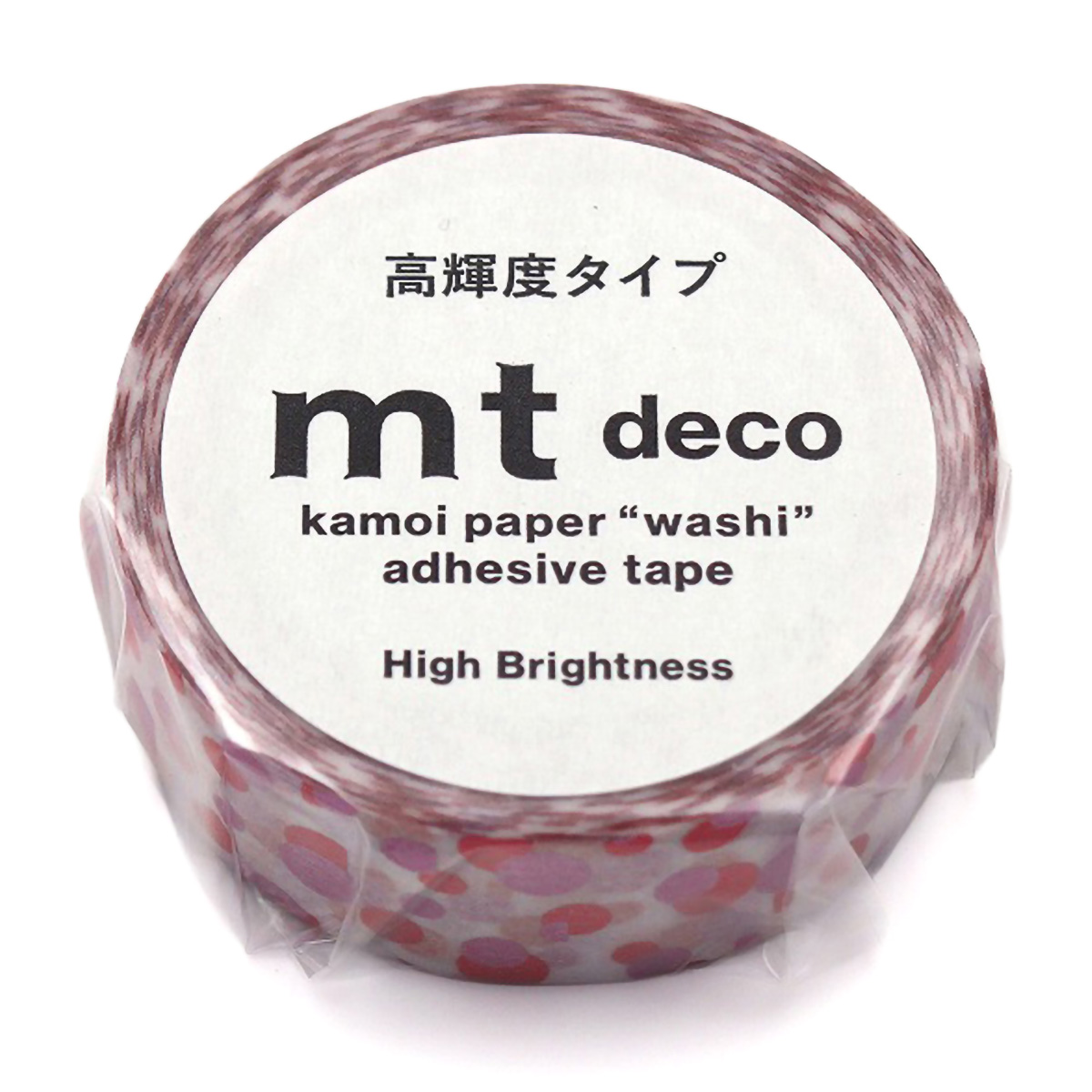 カモ井／マスキングテープ　ｍｔ　１Ｐ　高輝度　散らばるドット　ＭＴ０１Ｄ５４２