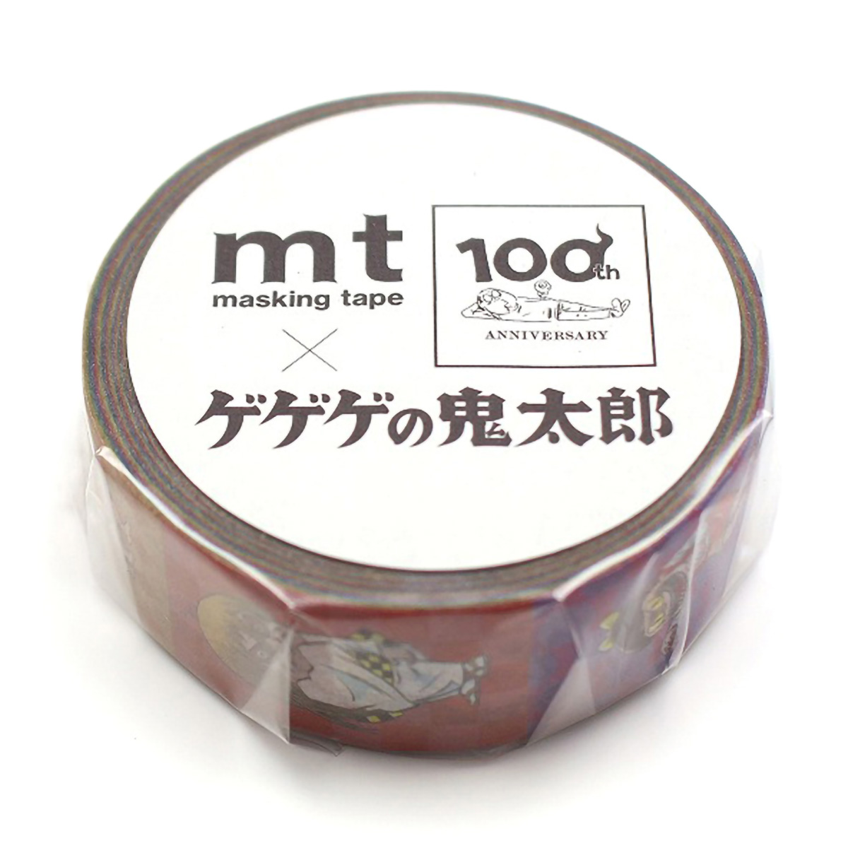 カモ井／マスキングテープ　ｍｔ　ゲゲゲの鬼太郎　パターン×ゲゲゲの鬼太郎　ＭＴＭＺＰＲ０２