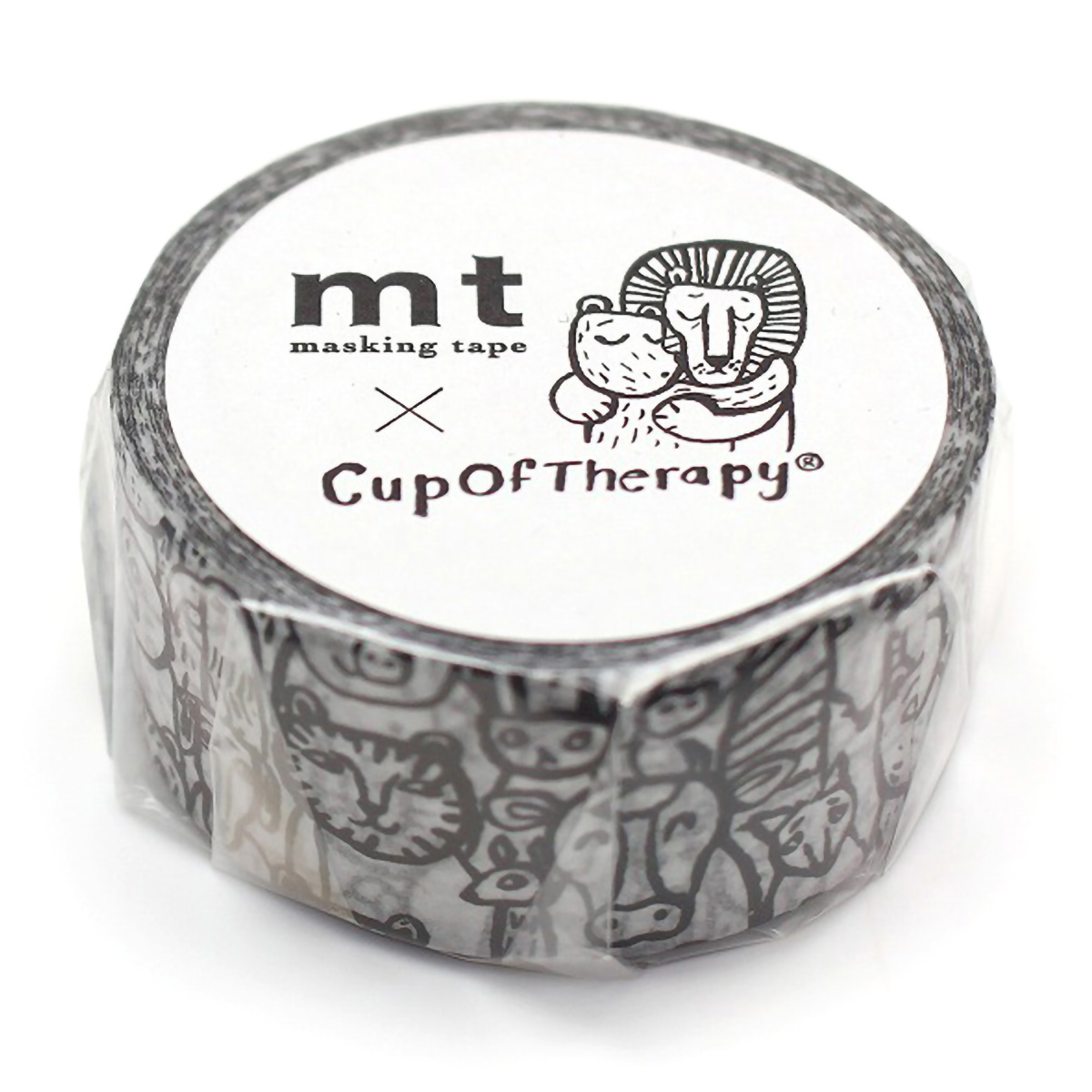カモ井／マスキングテープ　ＣｕｐＯｆＴｈｅｒａｐｙ　アニマルズ　ＭＴＭＡＴＴ０４