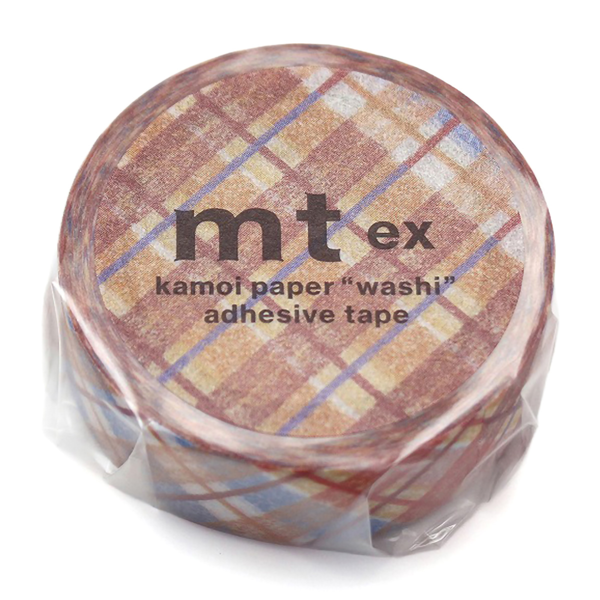 カモ井／マスキングテープ　ｍｔ　ｅｘ　クレヨンチェック　ＭＴＥＸ１Ｐ２０６