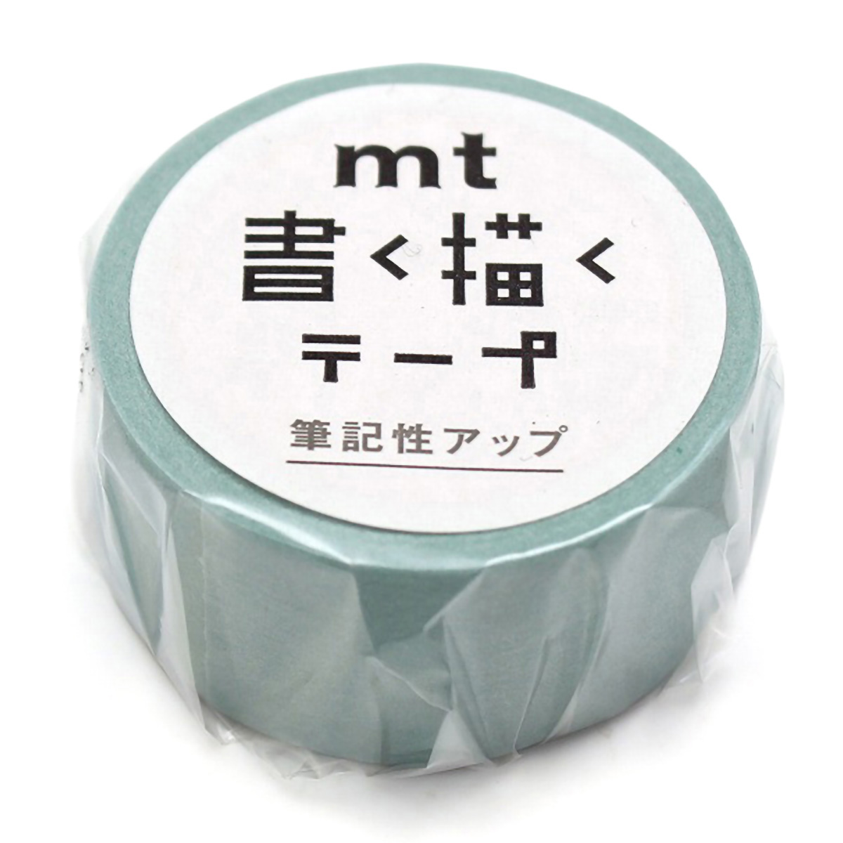 カモ井／マスキングテープ　ｍｔ　書く描くテープ　パステルグリーン　ＭＴＫＡＫＵ０２