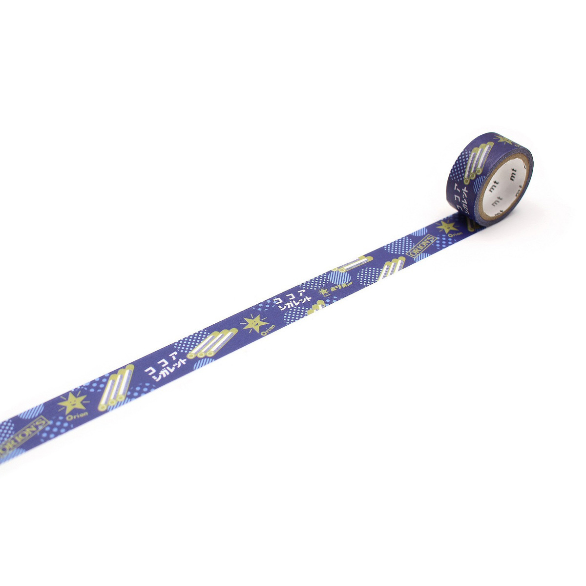 カモ井／マスキングテープ　ｍｔ×駄菓子　オリオン　ココアシガレット　ＭＴＤＡＧＡ０１７