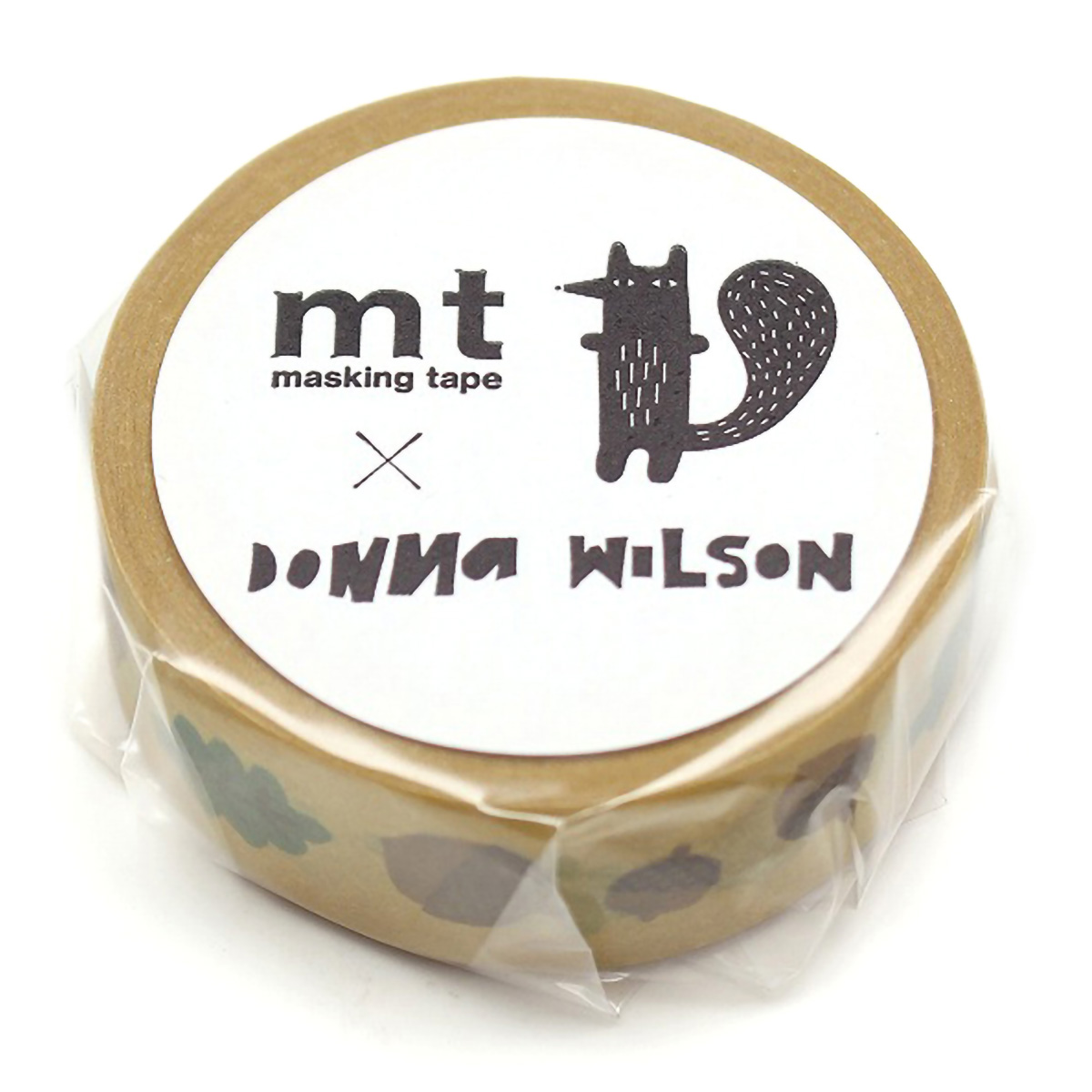 カモ井／マスキングテープ　ｍｔ　Ｄｏｎｎａ　Ｗｉｌｓｏｎ　葉っぱとどんぐり　ＭＴＤＯＮＡ０１