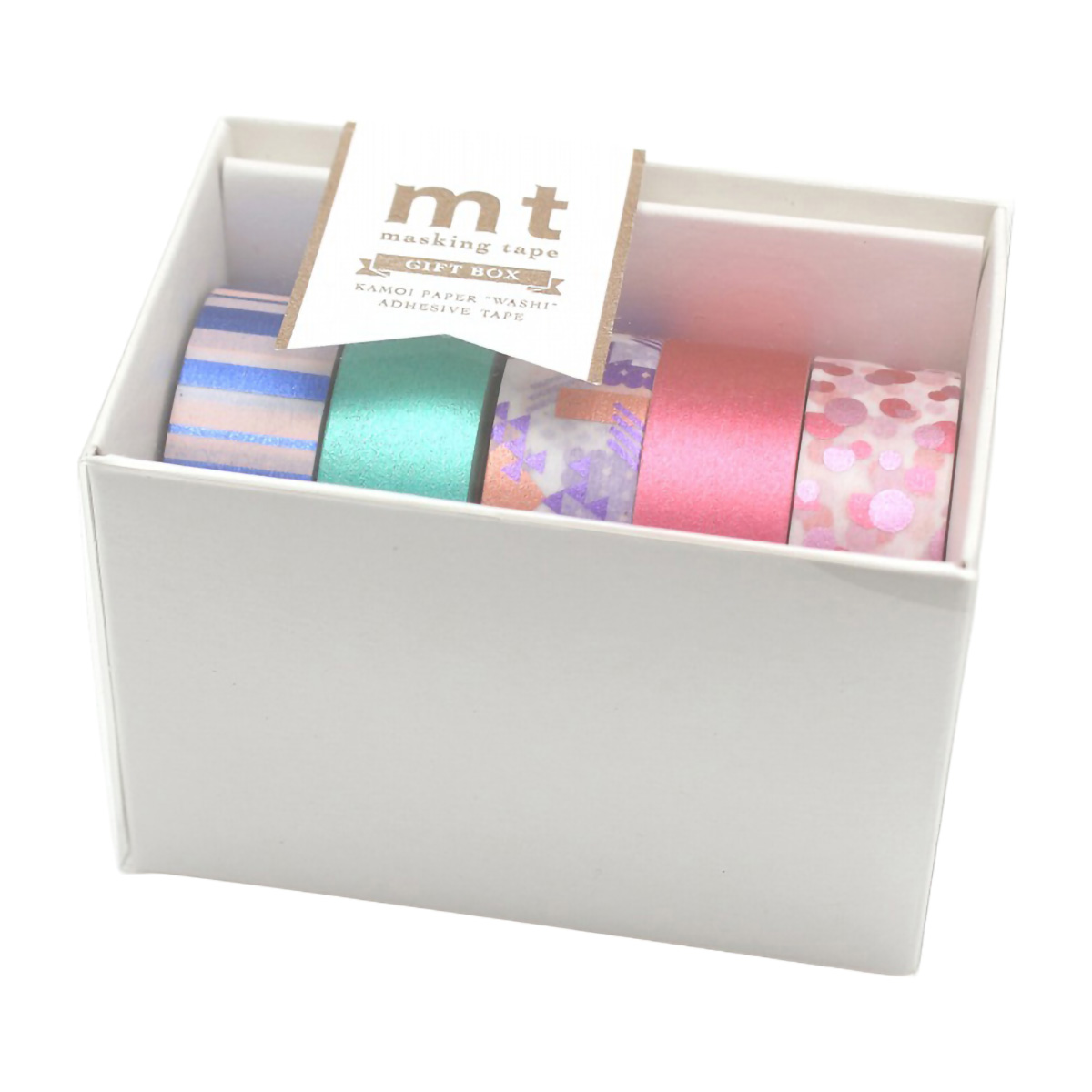 カモ井／マスキングテープ　ｍｔ　ギフトボックス・ブライト　ＭＴ０５Ｇ０１２