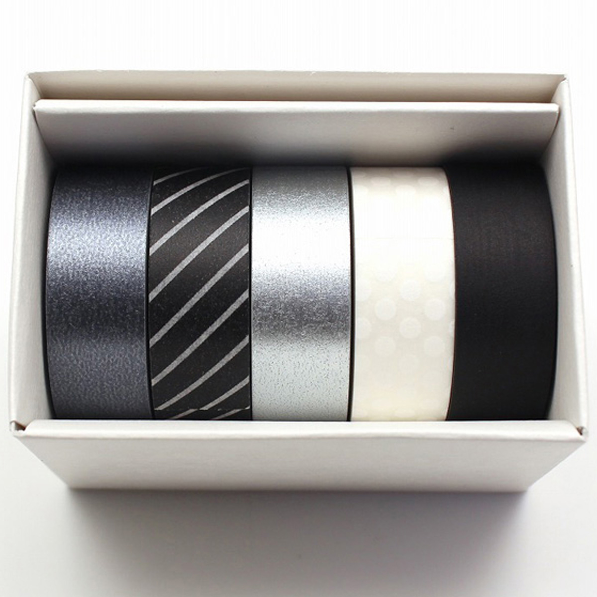 カモ井／マスキングテープ　ｍｔ　ギフトボックス・モノトーン３　ＭＴ０５Ｇ０１５