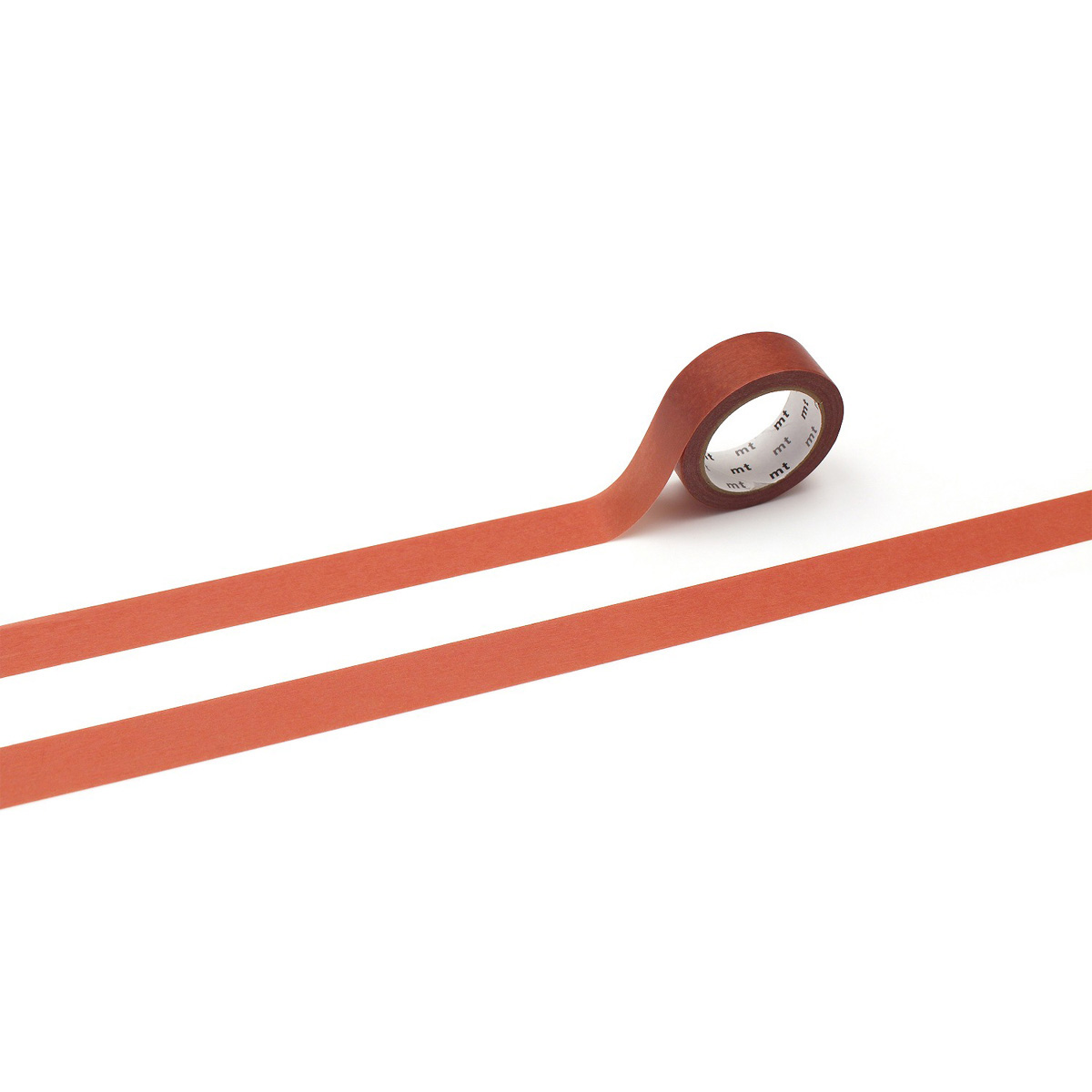 カモ井／マスキングテープ　ｍｔ　１Ｐ　赤茶　ＭＴ０１Ｐ５５３