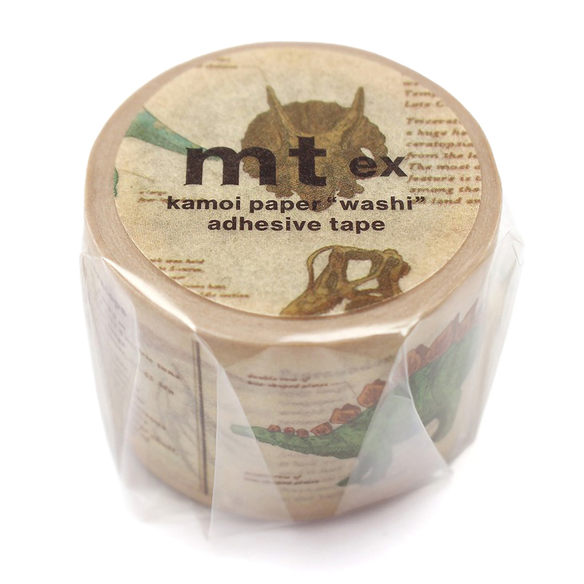 カモ井／マスキングテープ　ｍｔ　ｅｘ　図鑑・恐竜　ＭＴＥＸ１Ｐ２２４