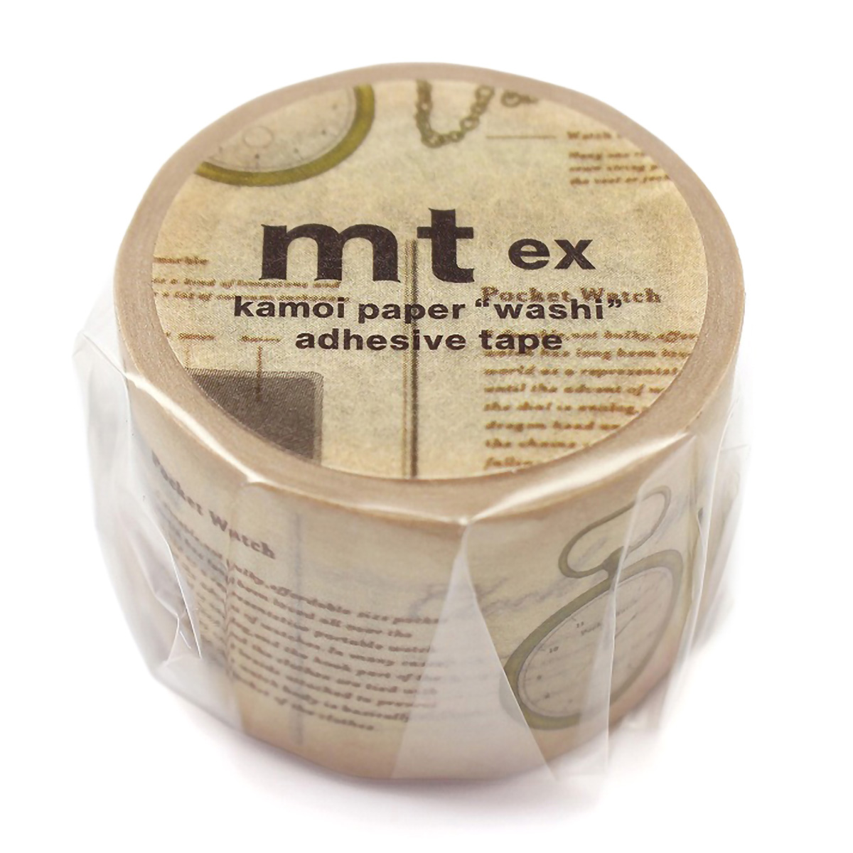 カモ井／マスキングテープ　ｍｔ　ｅｘ　図鑑・時計　ＭＴＥＸ１Ｐ２２５