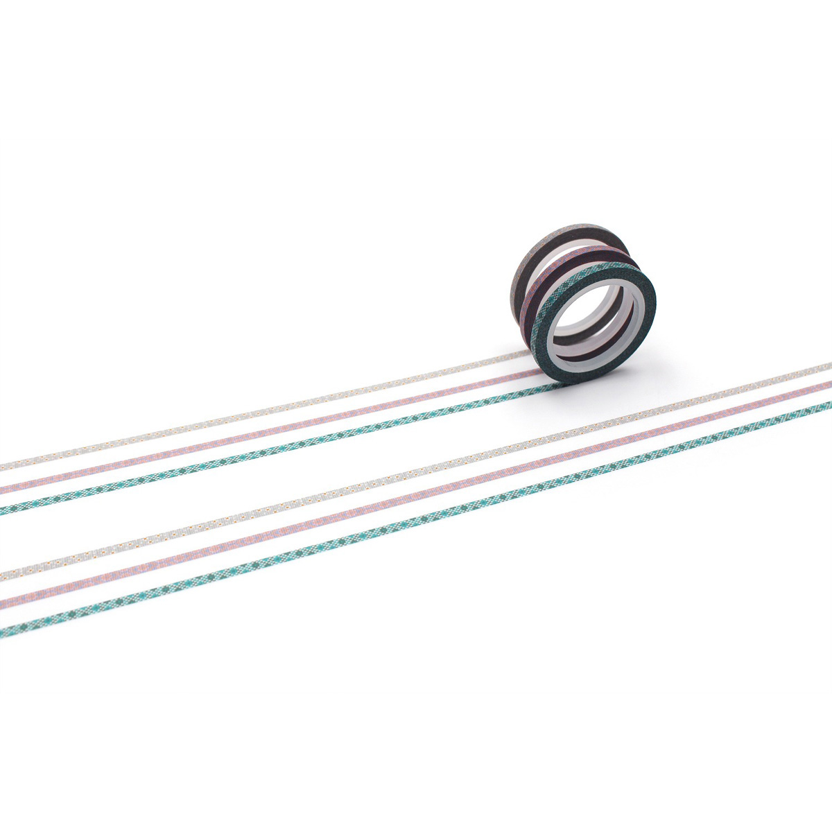 カモ井／マスキングテープ　ｍｔ　ｓｌｉｍ　３ｍｍ　クロスステッチ　ＭＴＳＬＩＭＳ１４