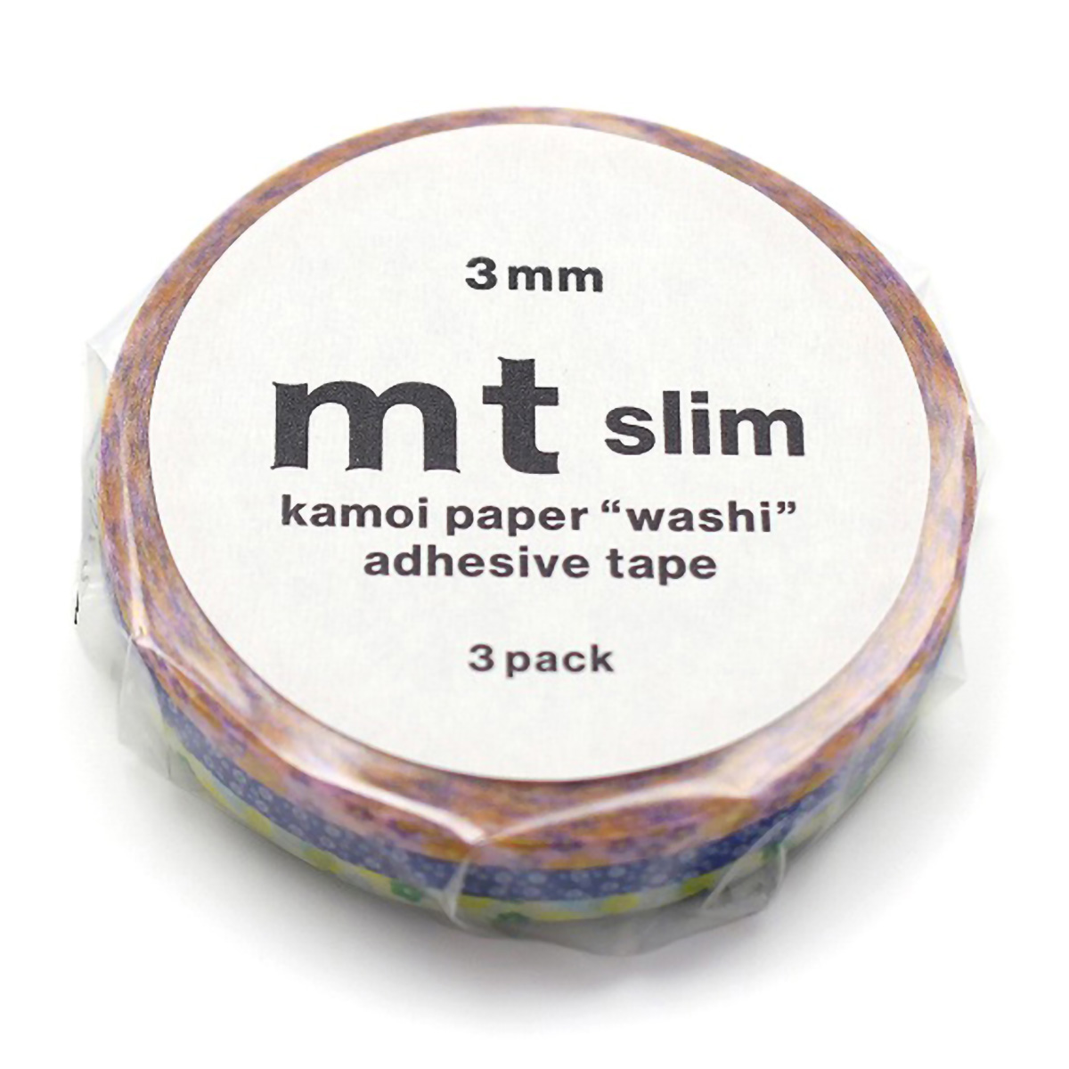 カモ井／マスキングテープ　ｍｔ　ｓｌｉｍ　３ｍｍ　花　ＭＴＳＬＩＭＳ１５