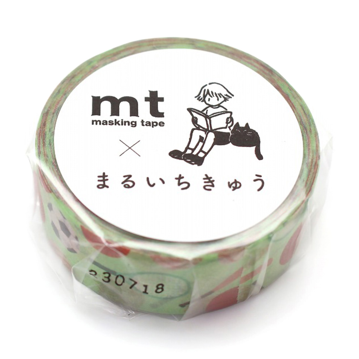 カモ井／マスキングテープ　ｍｔ　まるいちきゅう　球技いろいろ　ＭＴＭＡＲＵ０４