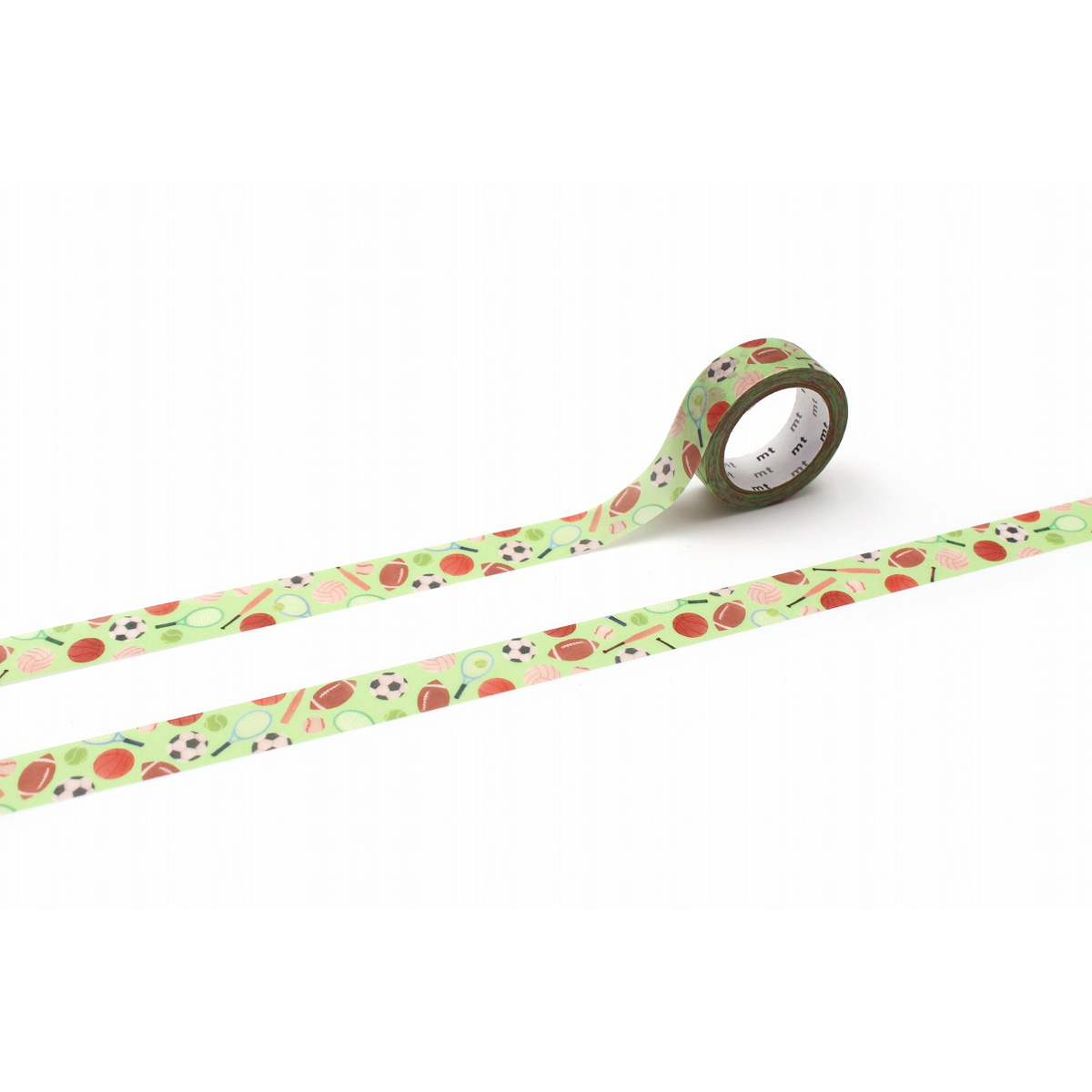 カモ井／マスキングテープ　ｍｔ　まるいちきゅう　球技いろいろ　ＭＴＭＡＲＵ０４