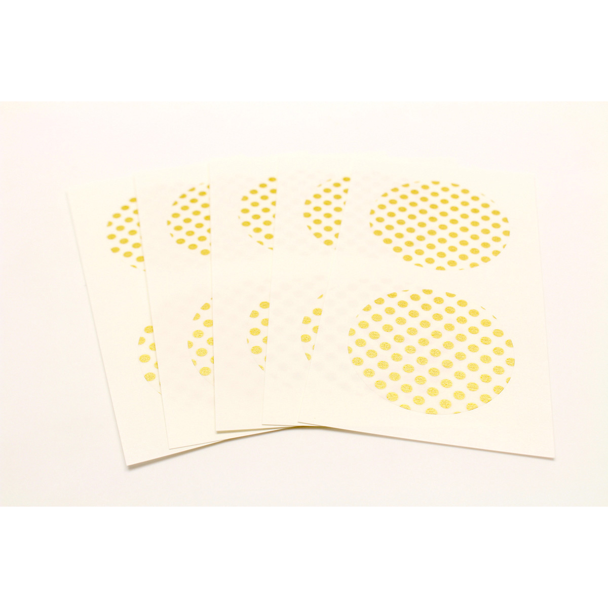 カモ井／マスキングテープ　ｍｔ　ｃａｓａ　ｓｅａｌ　　ドット・金　ＭＴＣＤＳ０１３