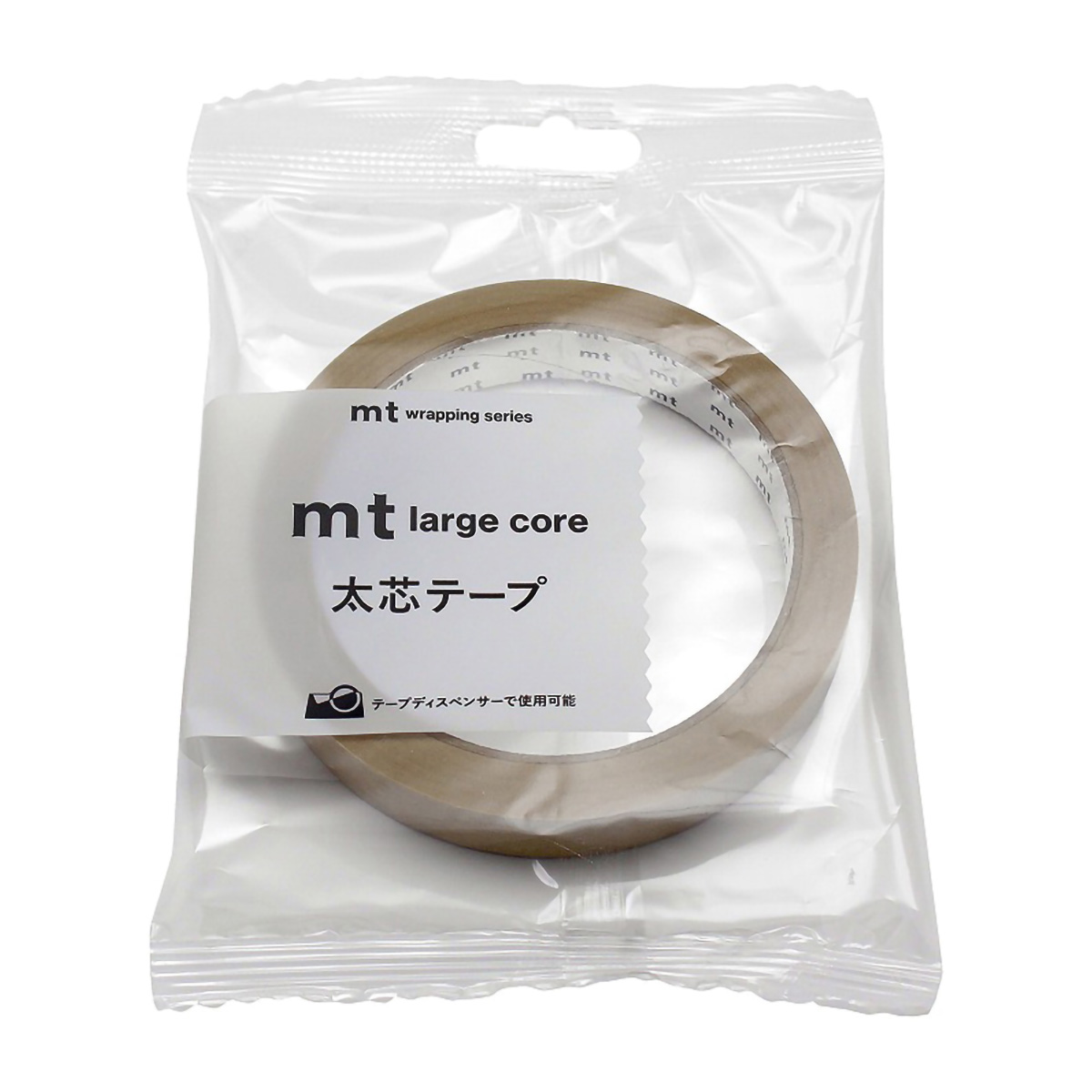 カモ井／マスキングテープ　ｍｔ　ｌａｒｇｅ　ｃｏｒｅ　和紙　駱駝　ＭＴ０１Ｌ０４７