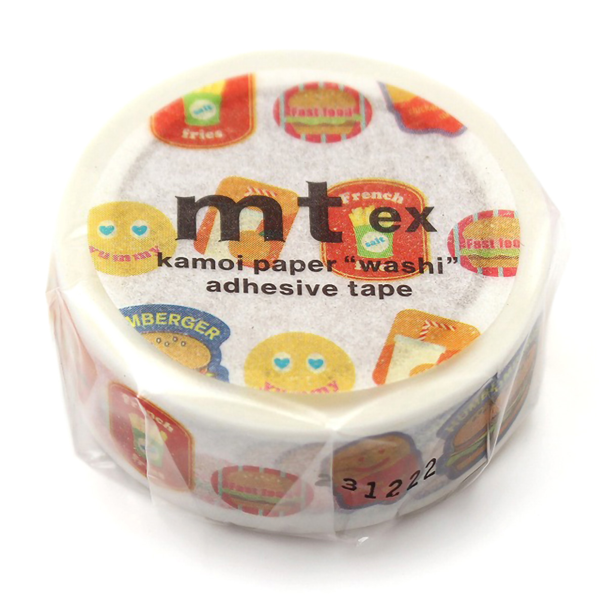 カモ井／マスキングテープ　ｍｔ　ｅｘ　ファーストフードステッカー　ＭＴＥＸ１Ｐ２３７