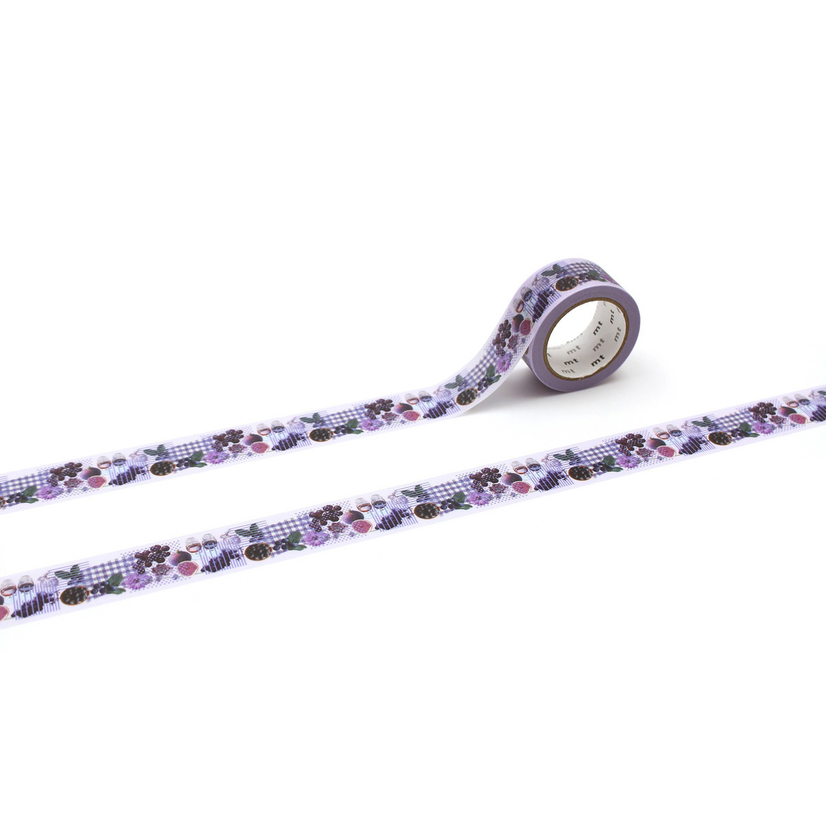 カモ井／マスキングテープ　ｍｔ　ｅｘ　カラーシリーズ・パープル　ＭＴＥＸ１Ｐ２４４