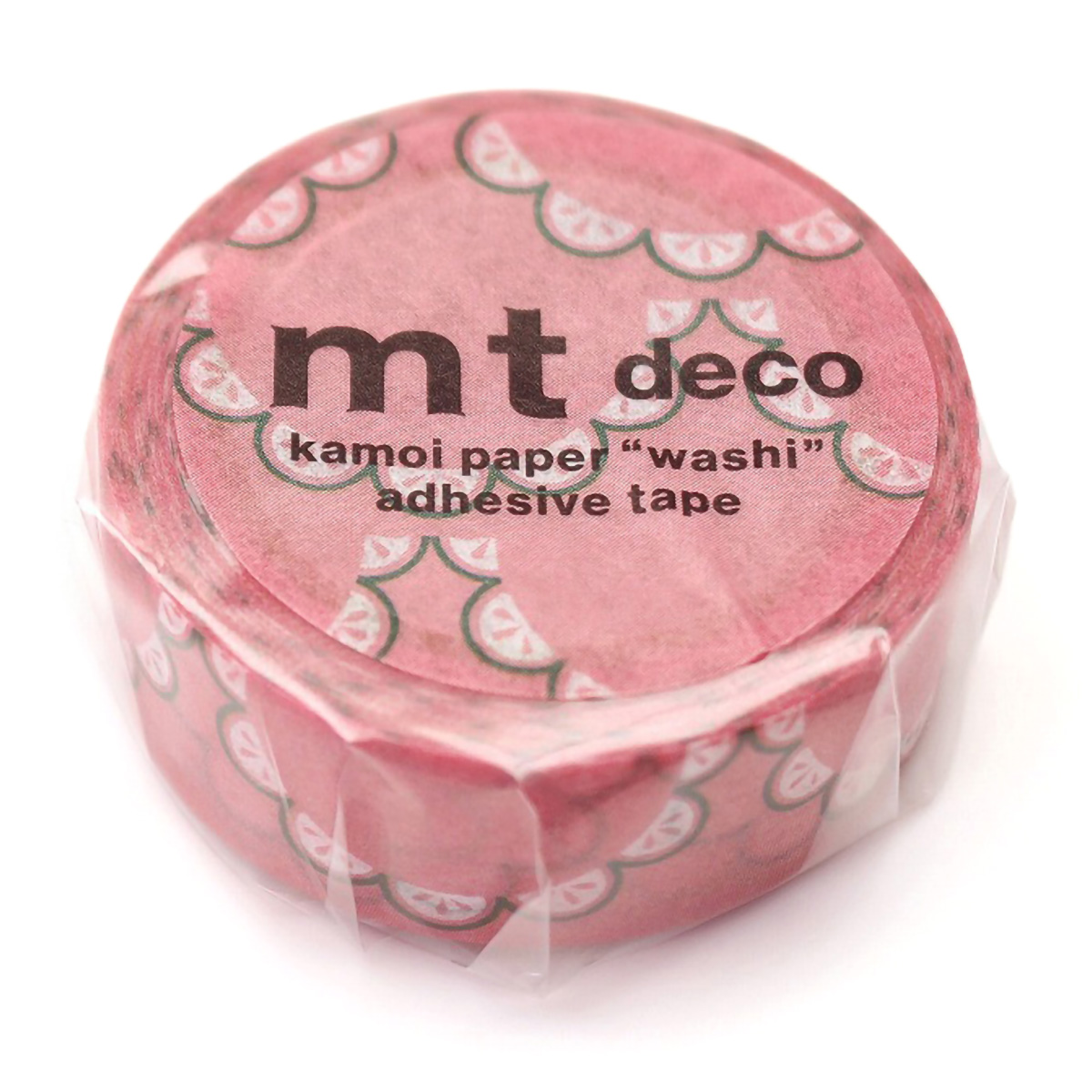 カモ井／マスキングテープ　カモ井レトロデザイン・花レース　ＭＴ０１Ｄ５７１