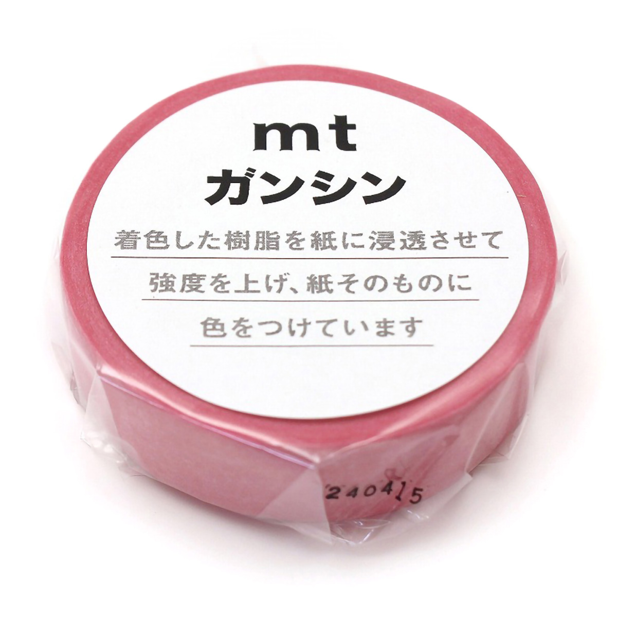 カモ井／マスキングテープ　ｍｔガンシン　ピンク色　ＭＴＧＡＮＳ０４