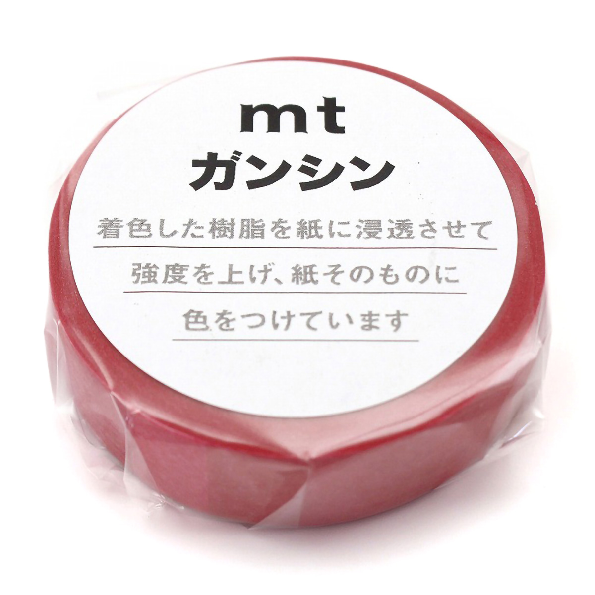 カモ井／マスキングテープ　ｍｔガンシン　赤色　ＭＴＧＡＮＳ０５