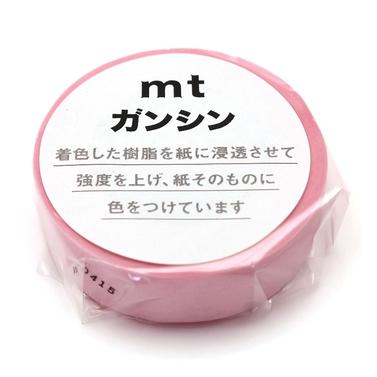 カモ井／マスキングテープ　ｍｔガンシン　桜色　ＭＴＧＡＮＳ１２