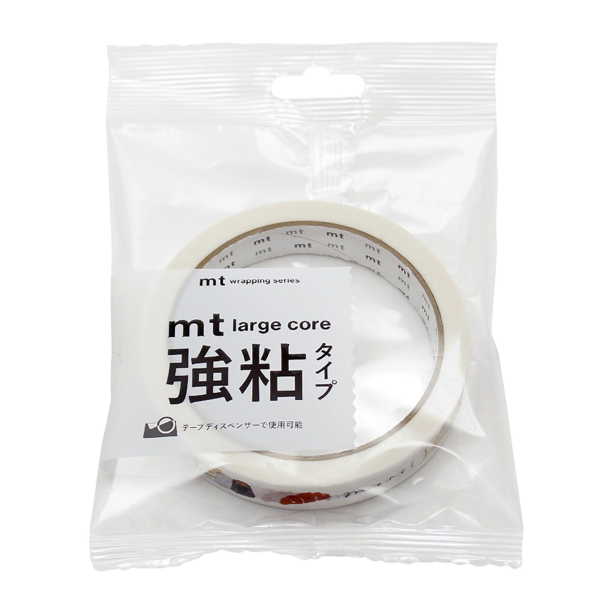 カモ井／マスキングテープ　ｍｔ　ｌａｒｇｅ　ｃｏｒｅ　パン　強粘着　ＭＴ０１Ｌ０７２