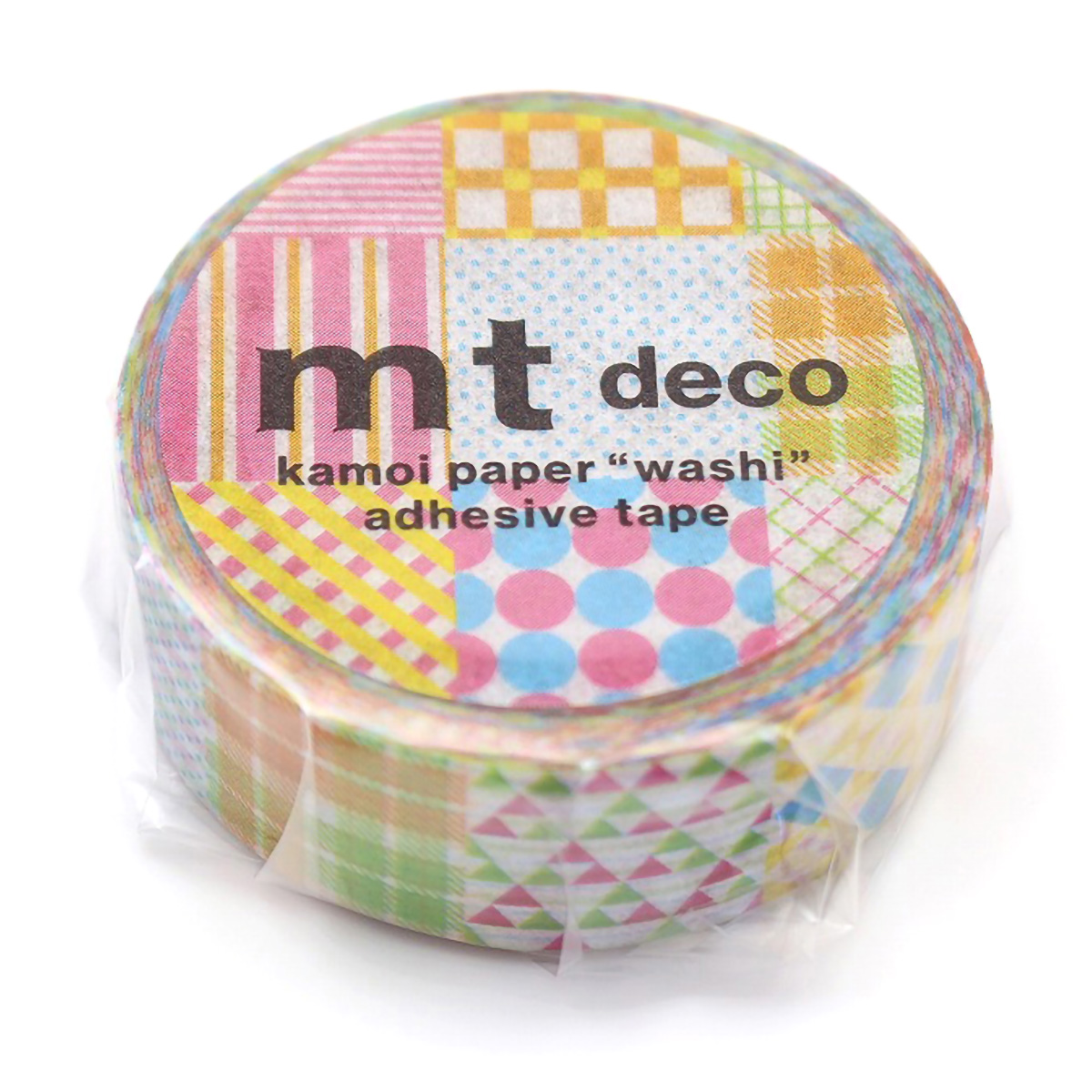 カモ井／マスキングテープ　ｍｔ　１Ｐ　幾何学柄　ＭＴ０１Ｄ５７８