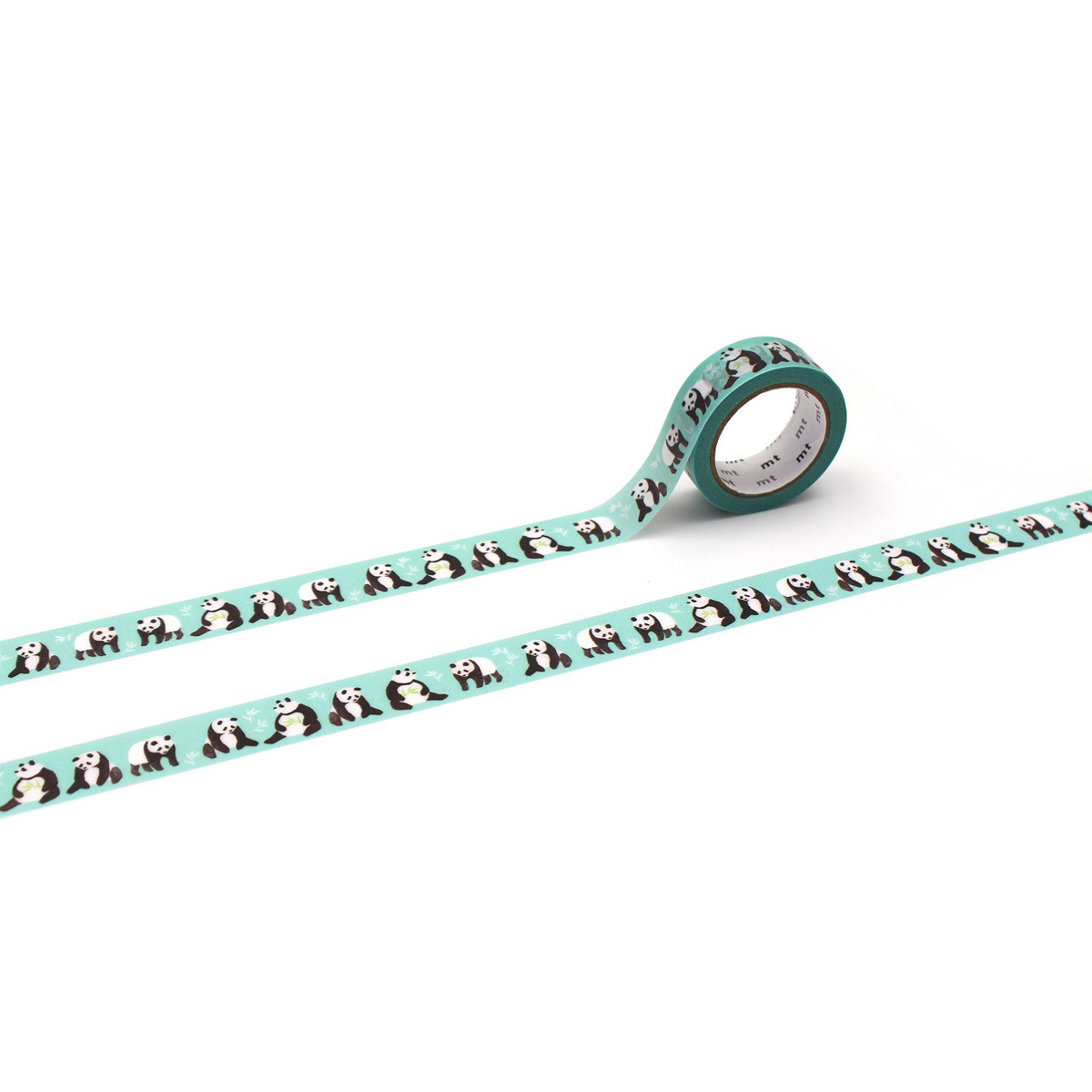 カモ井／マスキングテープ　まるいちきゅう　パンダ　ＭＴＭＡＲＵ０８