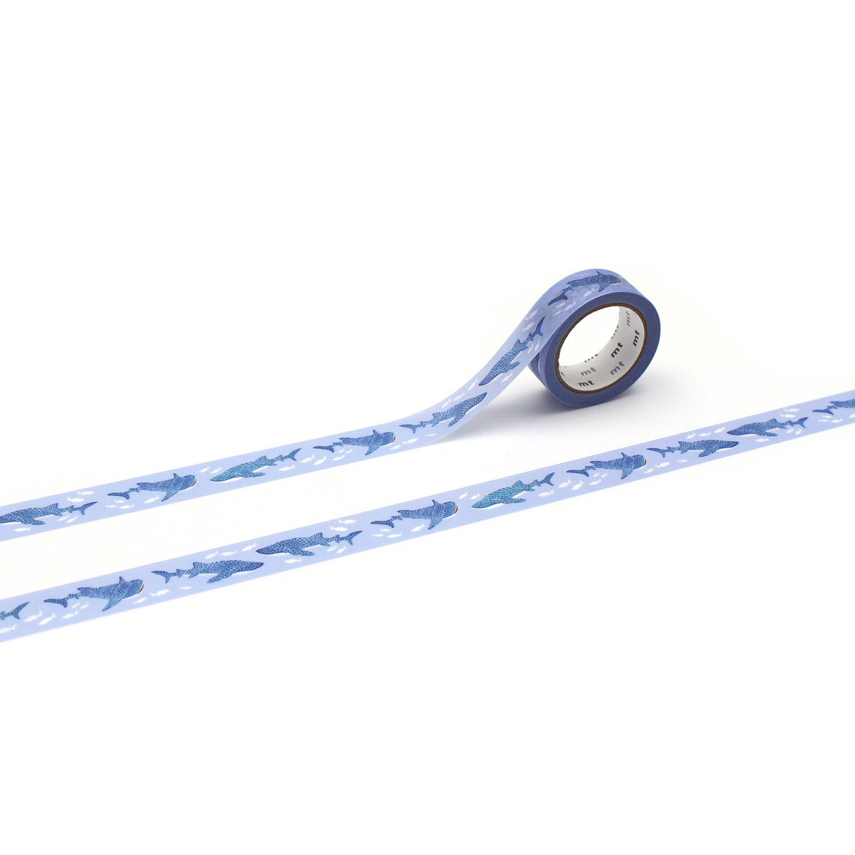カモ井／マスキングテープ　まるいちきゅう　ジンベエザメ　ＭＴＭＡＲＵ１０