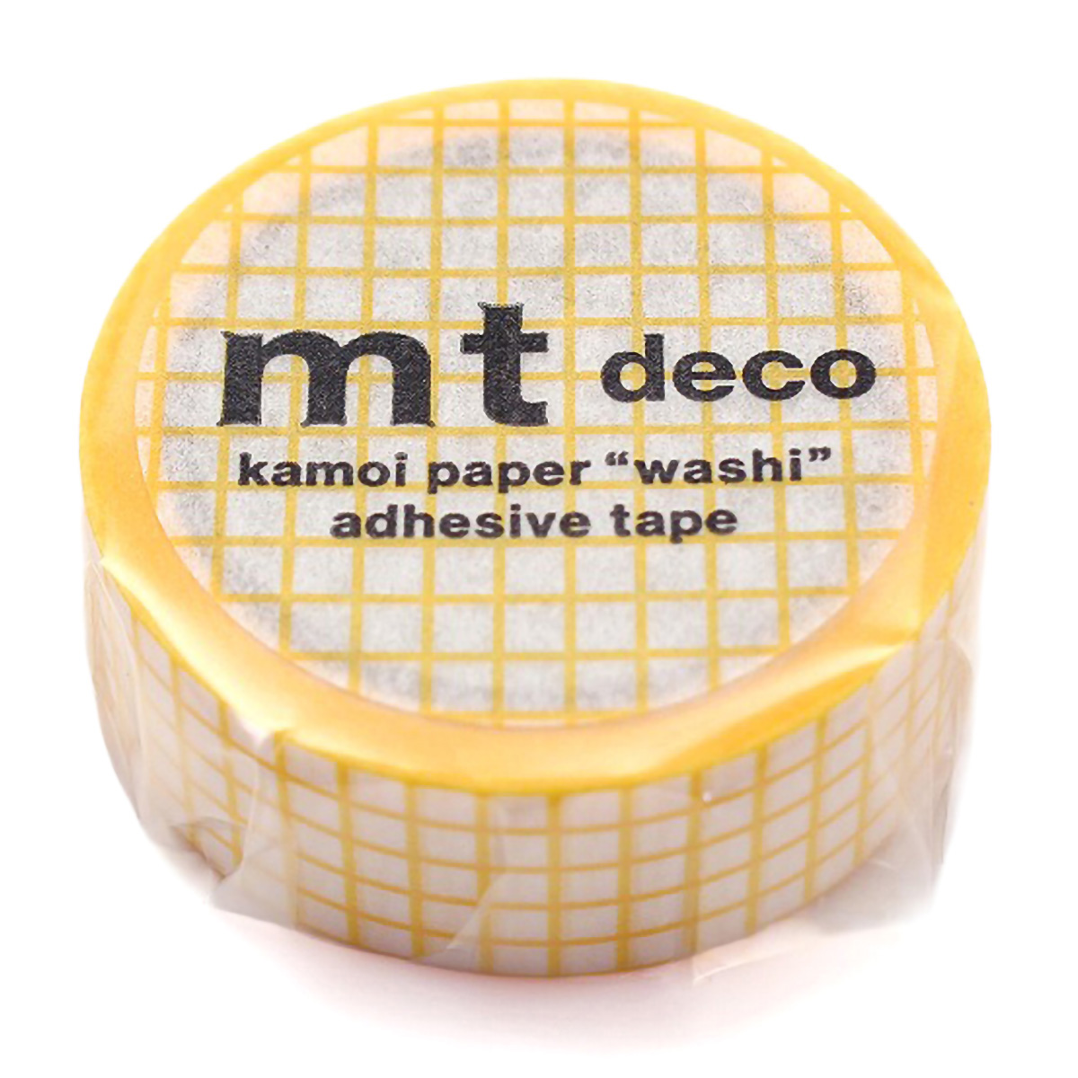 カモ井／マスキングテープ　ｍｔ　１Ｐ　方眼・たんぽぽ　ＭＴ０１Ｄ５８２