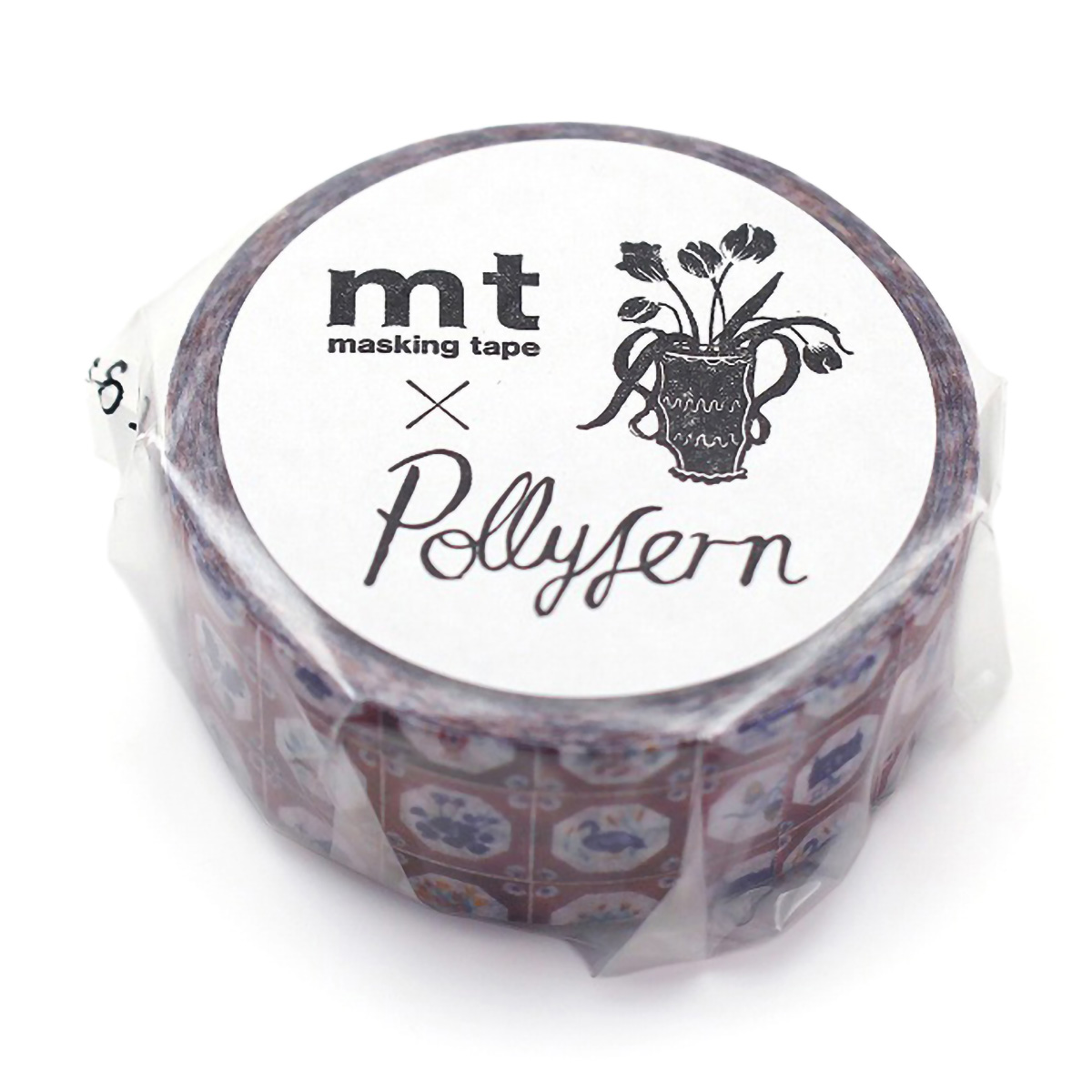 カモ井／マスキングテープ　Ｐｏｌｌｙ　Ｆｅｒｎ　Ｔｉｌｅ　ＭＴＰＯＬＬ０３