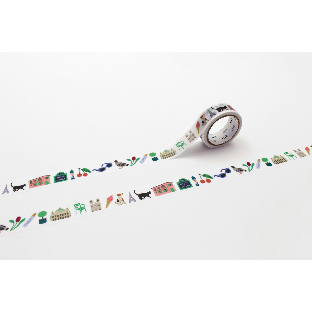 カモ井／マスキングテープ　レアモプチ　Ｐａｒｉｓ　ＭＴＬＥＡＭ０１