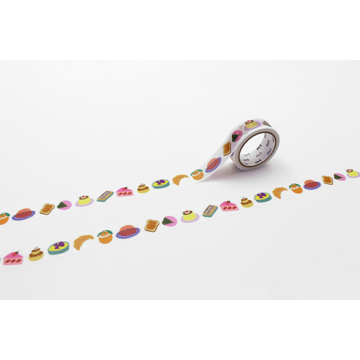 カモ井／マスキングテープ　レアモプチ　Ｄｅｓｓｅｒｔｓ　ＭＴＬＥＡＭ０２