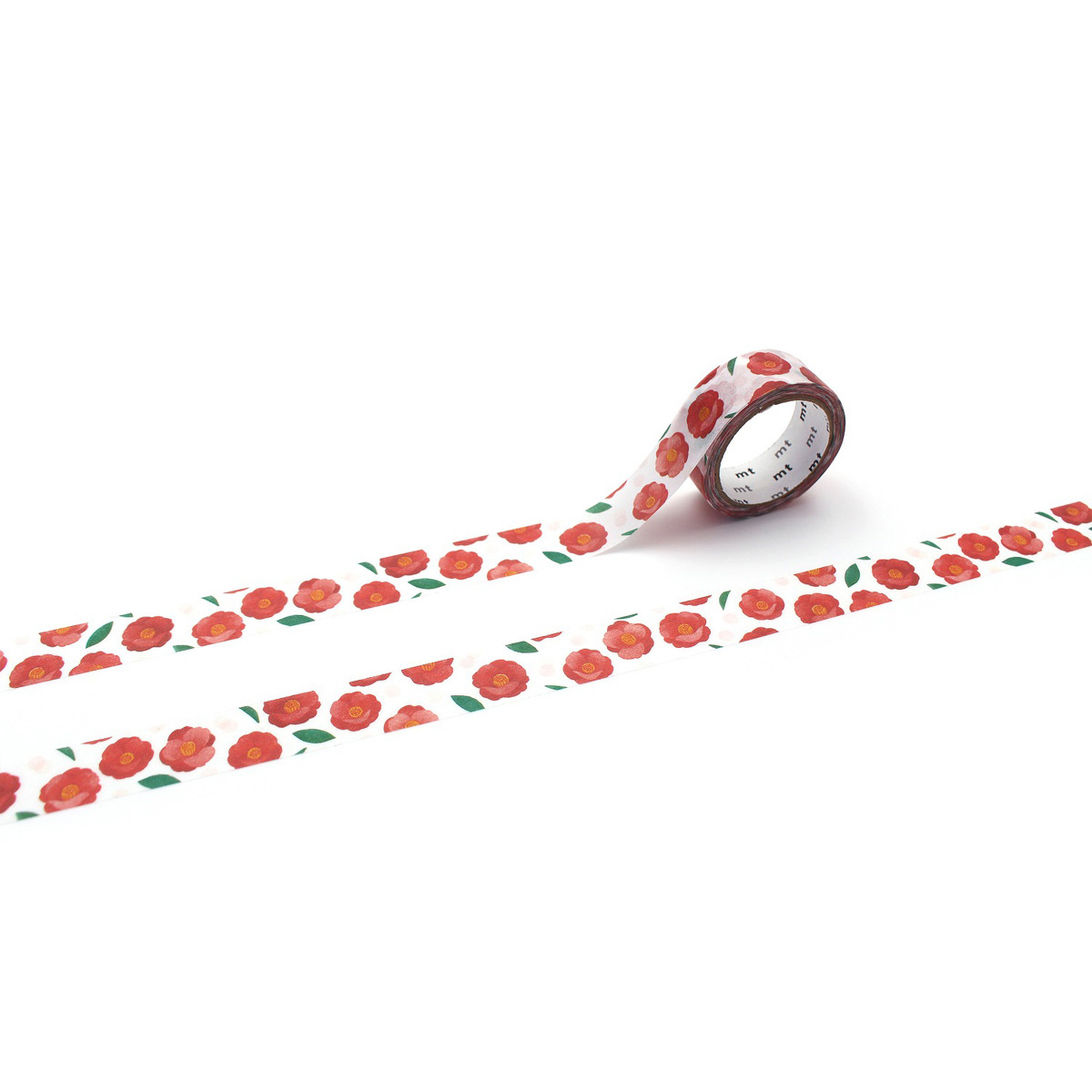 カモ井／マスキングテープ　まるいちきゅう　椿　ＭＴＭＡＲＵ１１