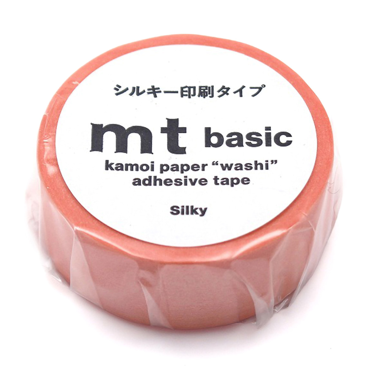 カモ井／マスキングテープ　シルキーオレンジ　ＭＴ０１Ｐ５８５