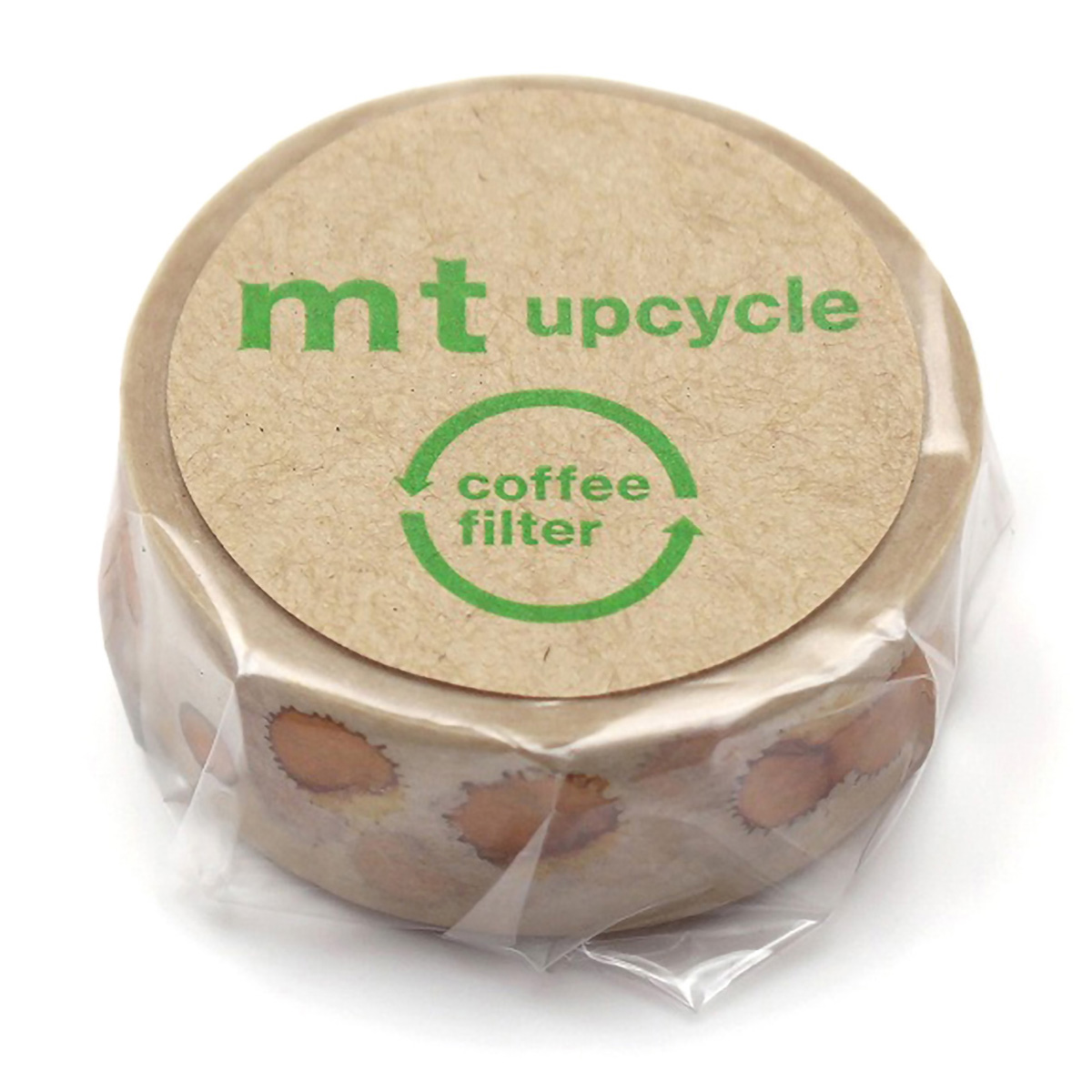 カモ井／マスキングテープ　ｍｔ　ｕｐｃｙｃｌｅ　コーヒーステイン　ＭＴ０１ＵＰ０２